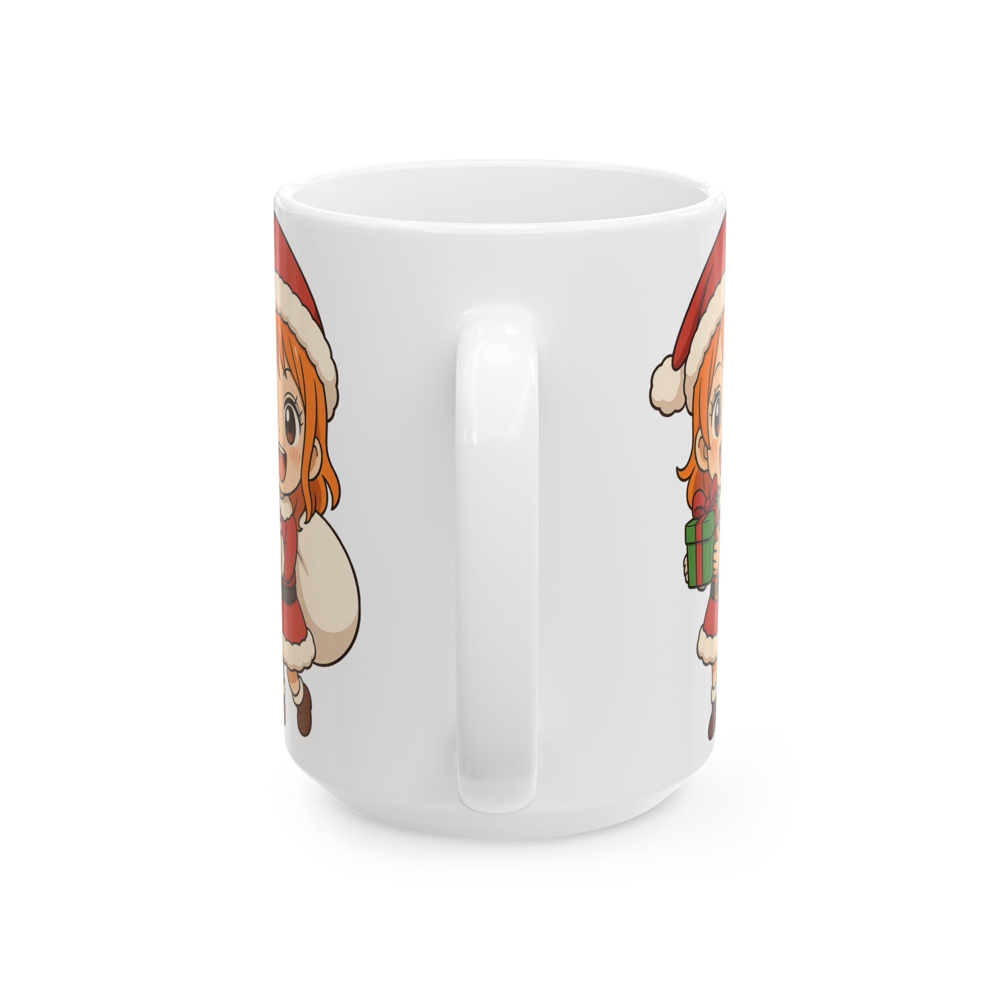 Christmas Nami Anime Ceramic Mug, (11oz, 15oz)