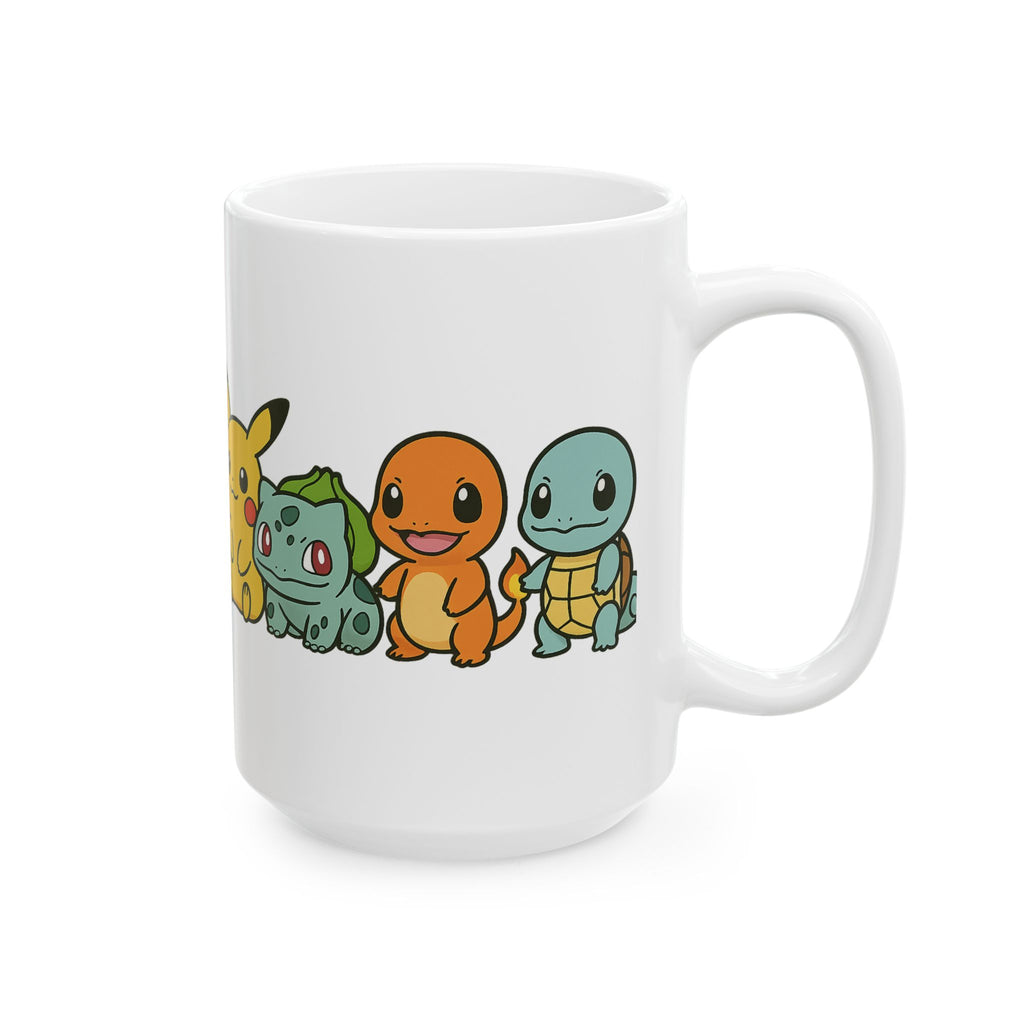 Chibi Anime Ceramic Mug, (11oz, 15oz)