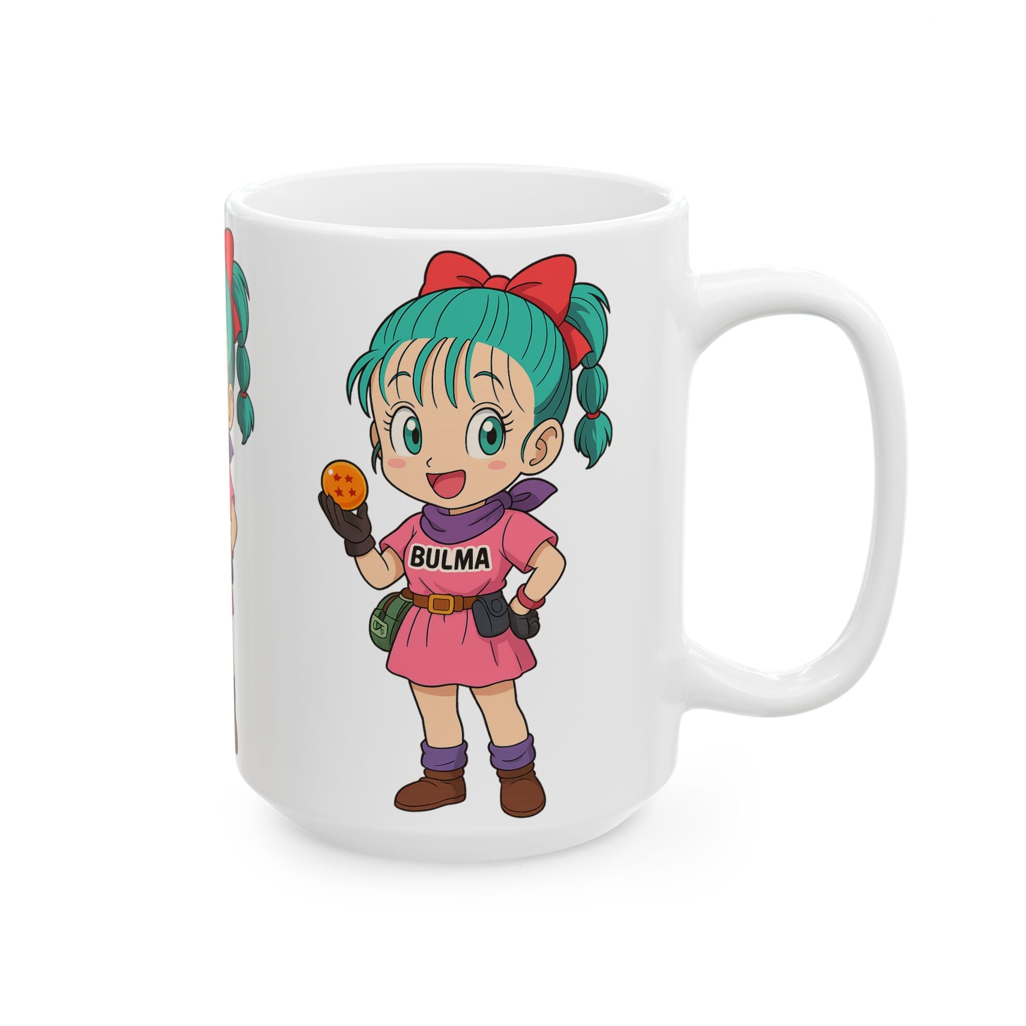 Bulma Anime Ceramic Mug, (11oz, 15oz)