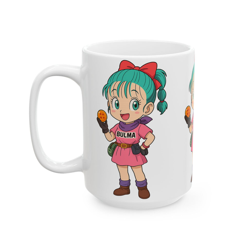 Bulma Anime Ceramic Mug, (11oz, 15oz)