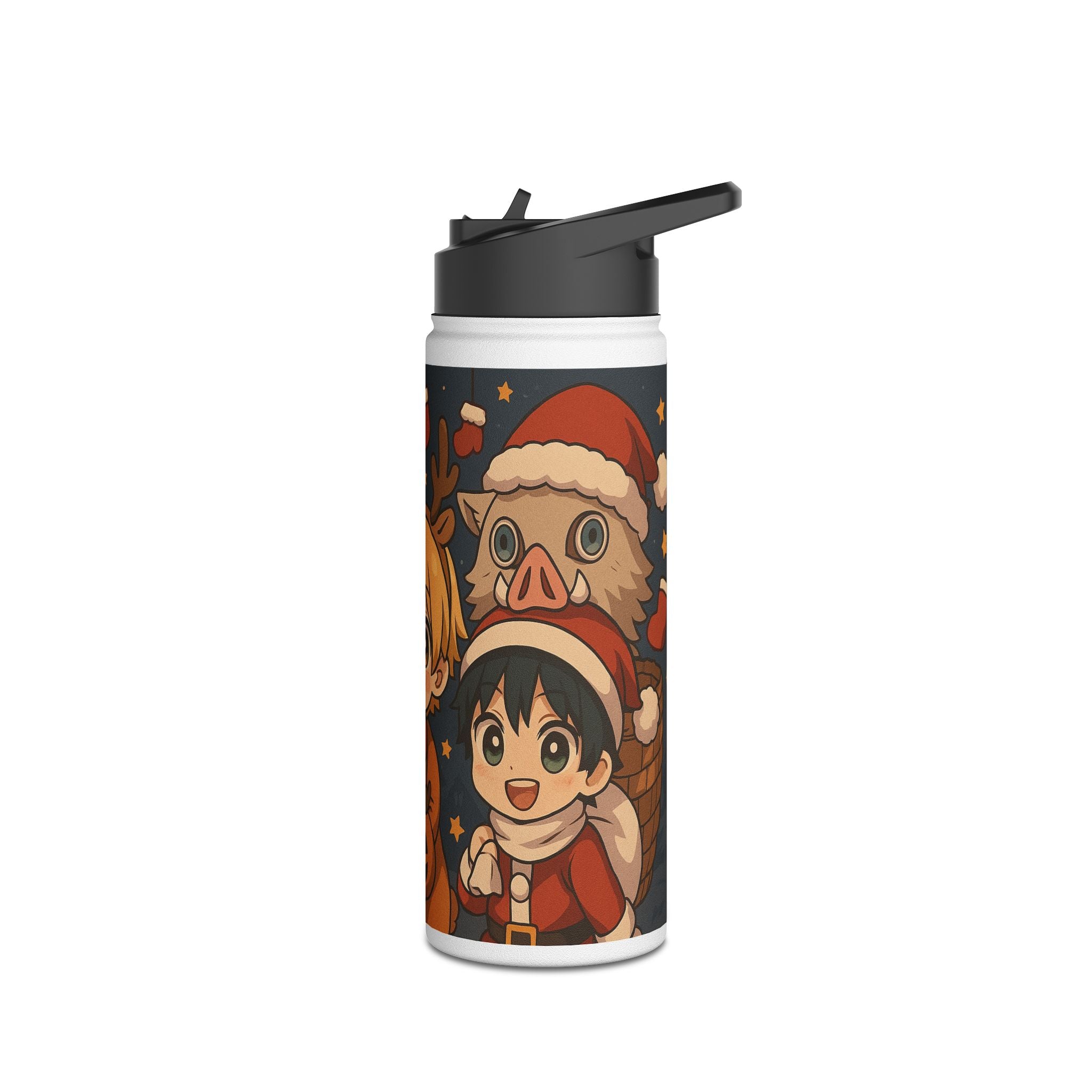 Anime Stainless Steel Water Bottle, Standard Lid