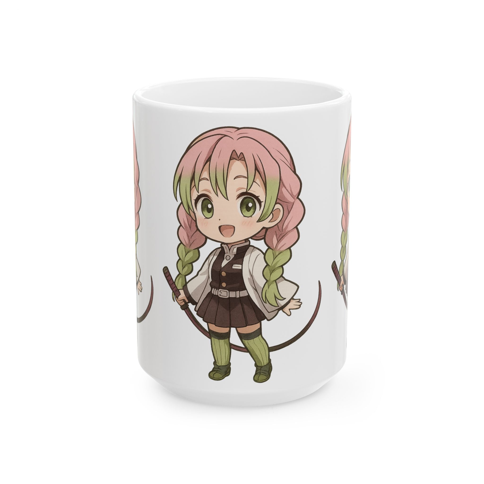 Demon Slayer Ceramic Mug, (11oz, 15oz)