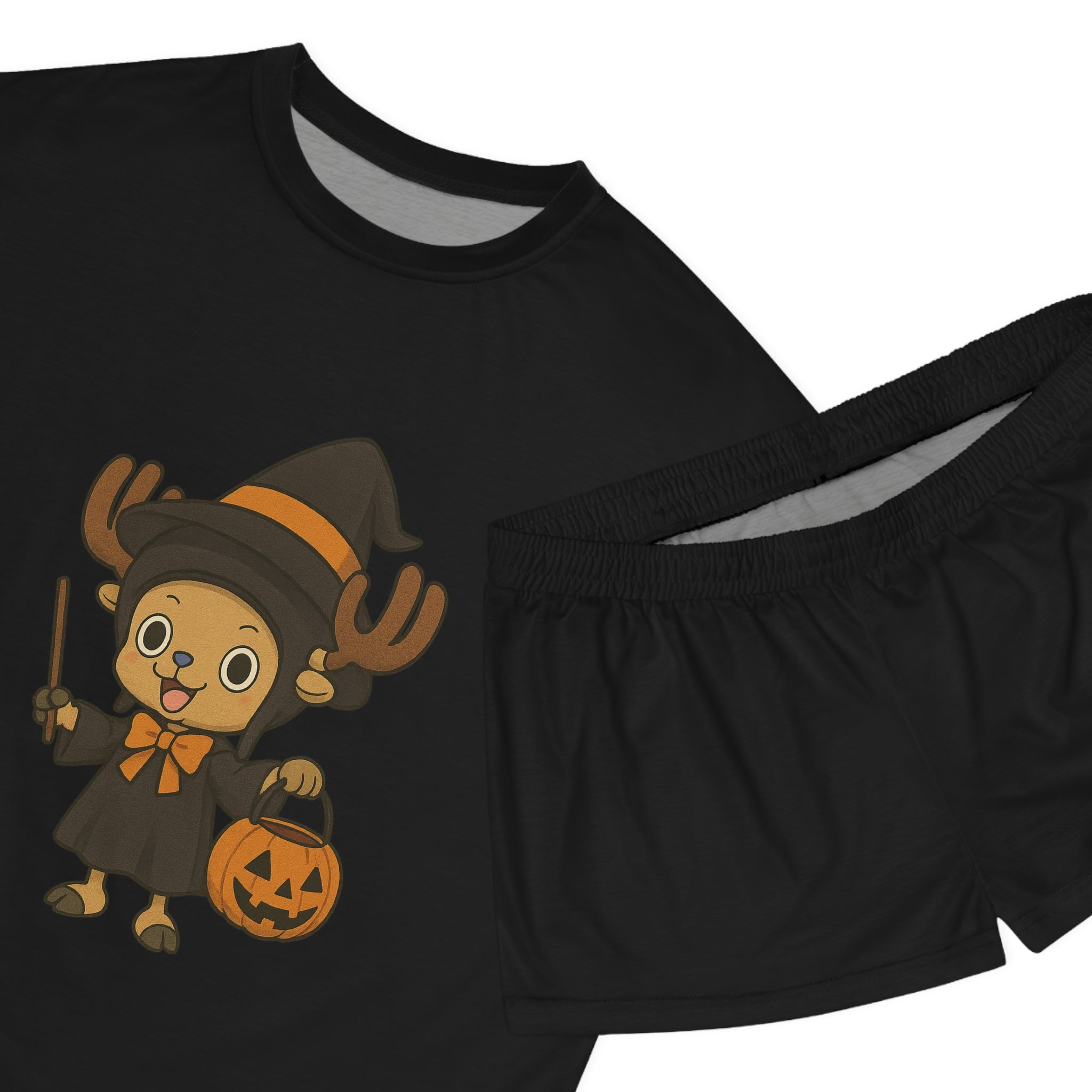 Chopper Halloween Women's Short Pajama Set