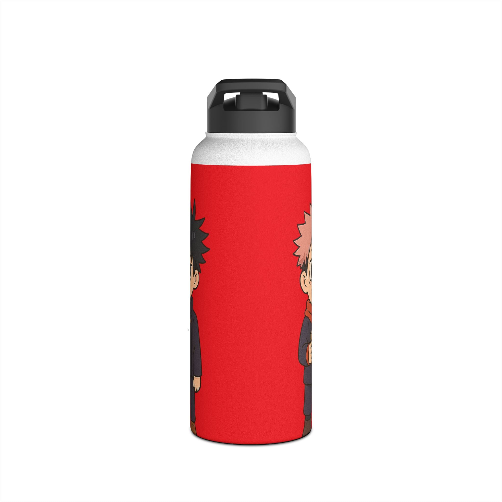 Jujutsu Kaisen Anime Stainless Steel Water Bottle, Standard Lid ( Solo Leveling)