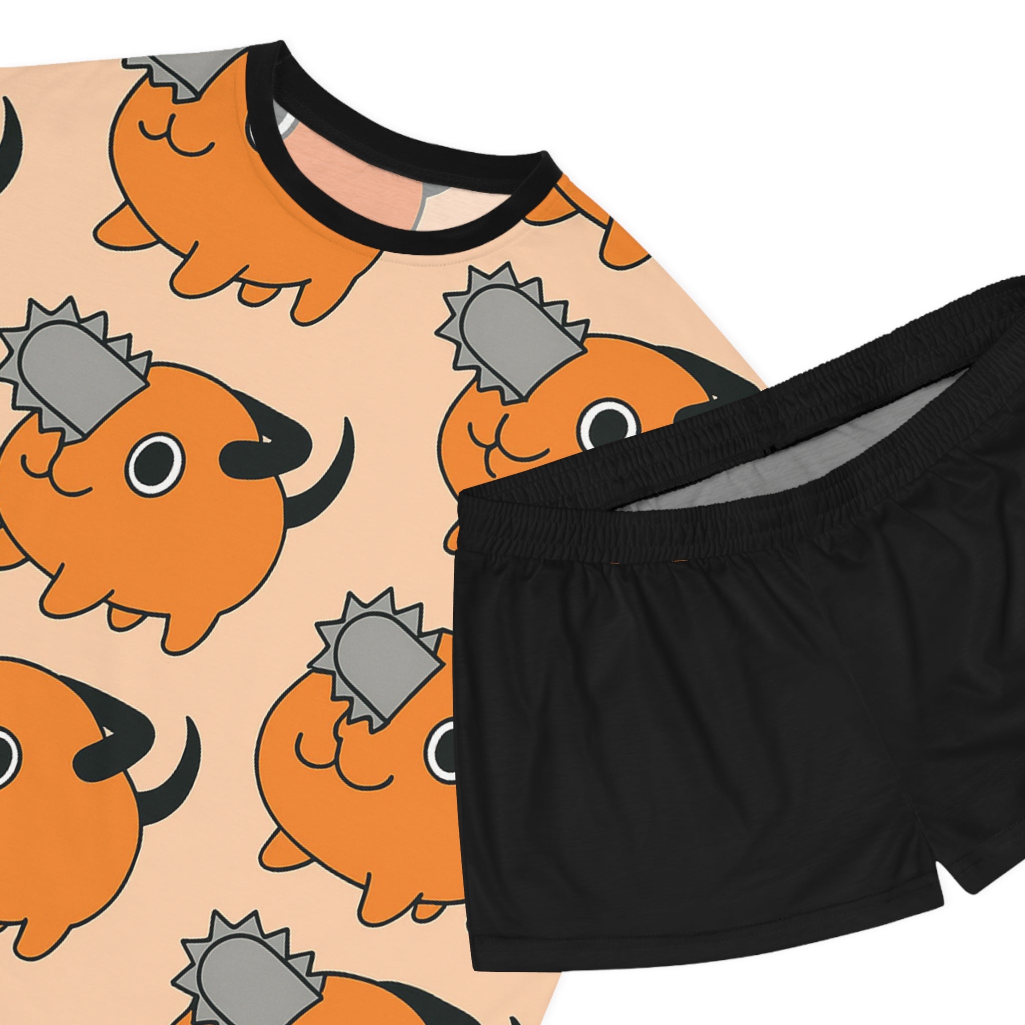 Chainsaw Man Women's Short Pajama Set