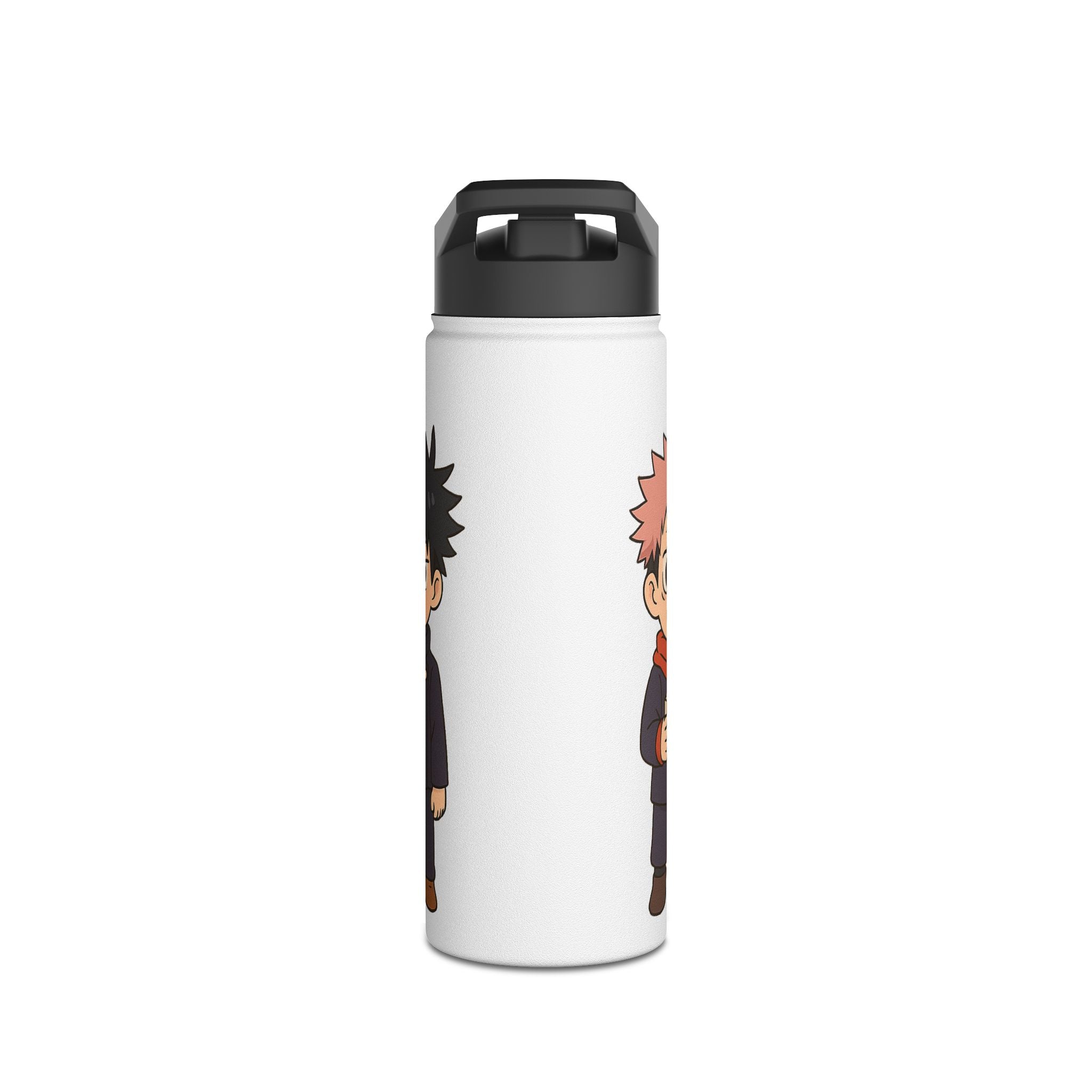 Jujutsu Kaisen Anime Stainless Steel Water Bottle, Standard Lid ( Solo Leveling)