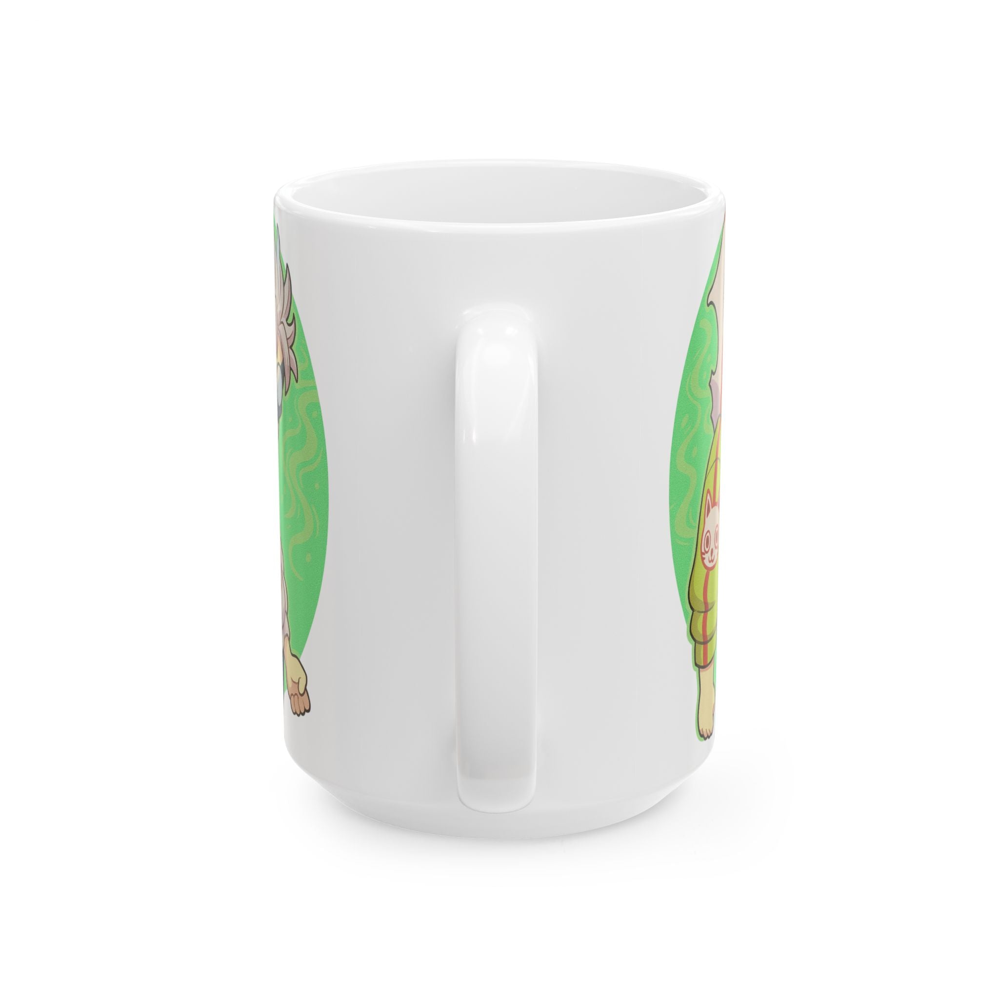 Dandadan Anime Ceramic Mug, (11oz, 15oz)