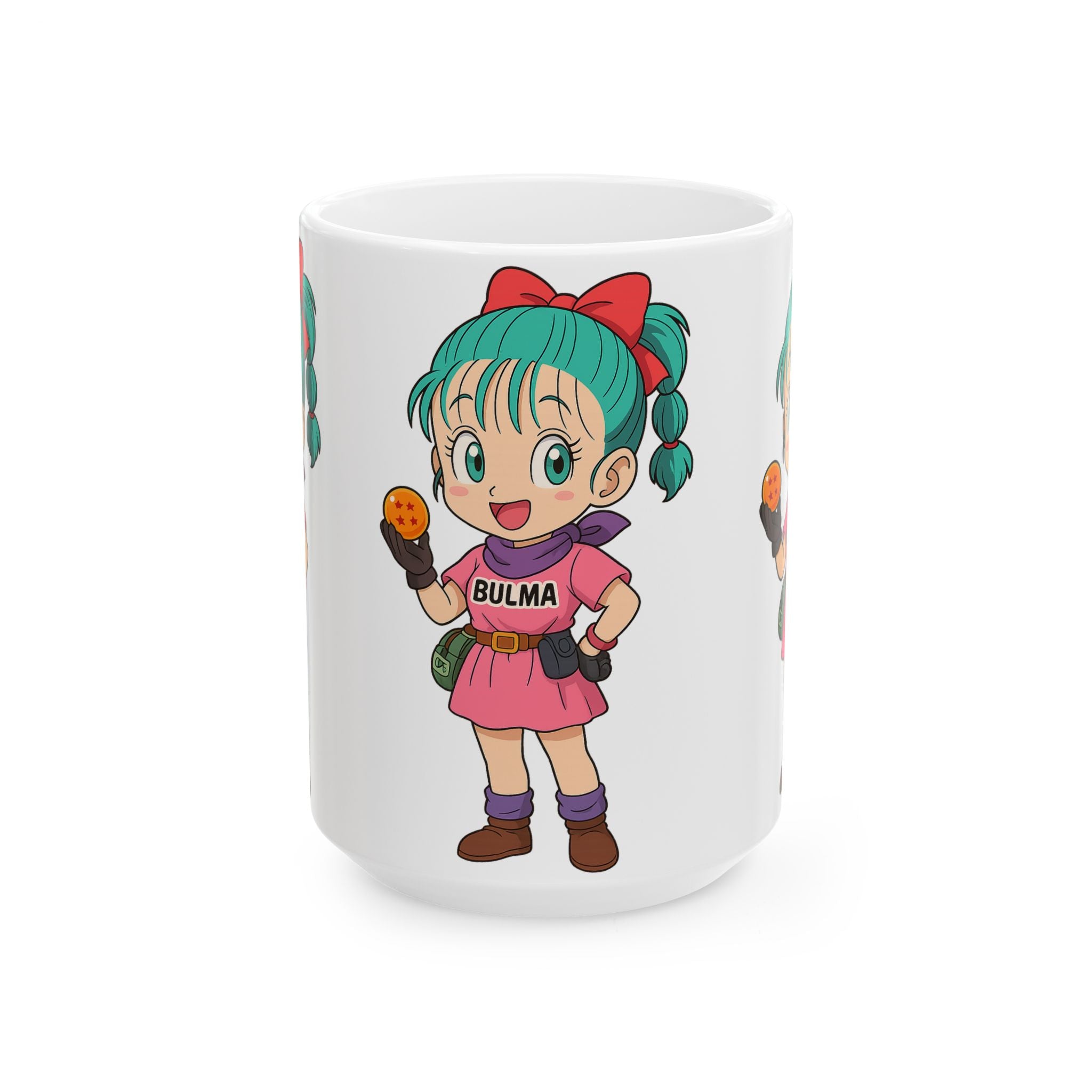 Bulma Anime Ceramic Mug, (11oz, 15oz)