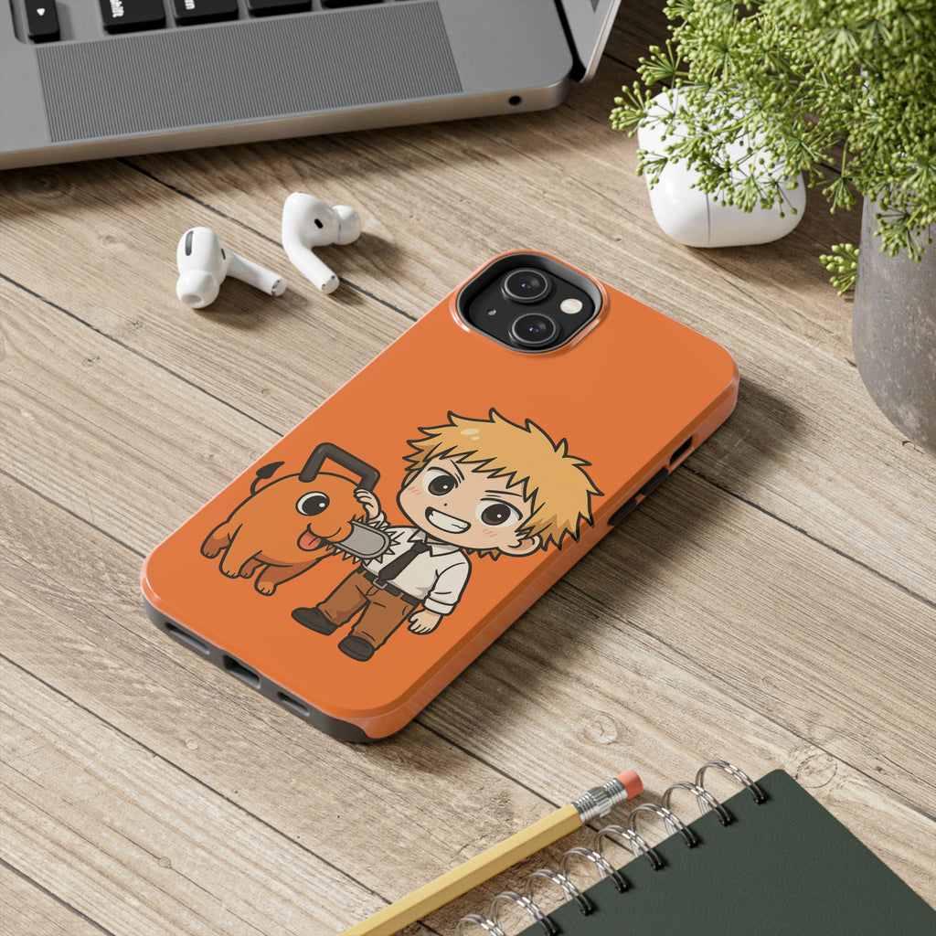 Chainsaw Man Anime Tough Phone Cases