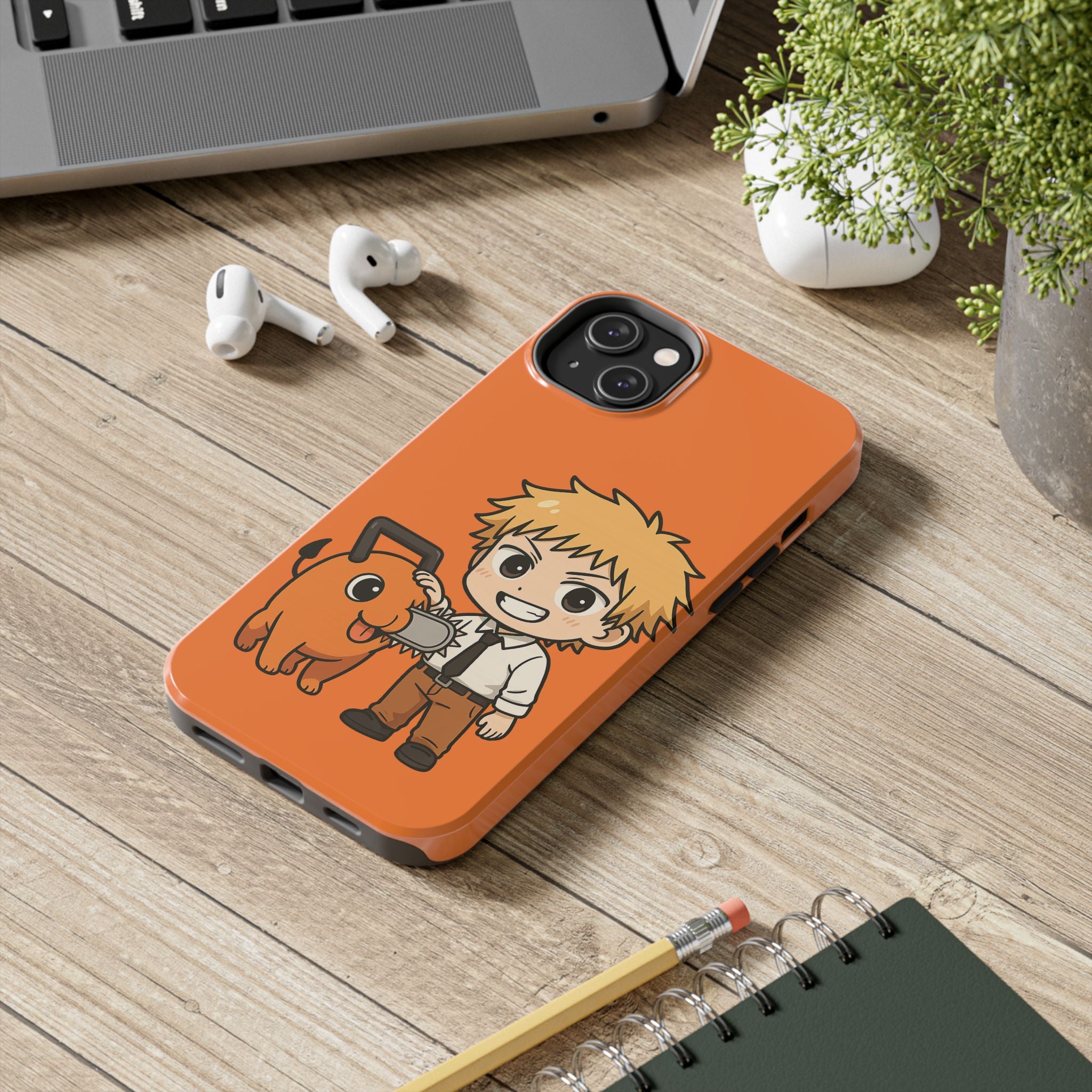 Chainsaw Man Anime Tough Phone Cases