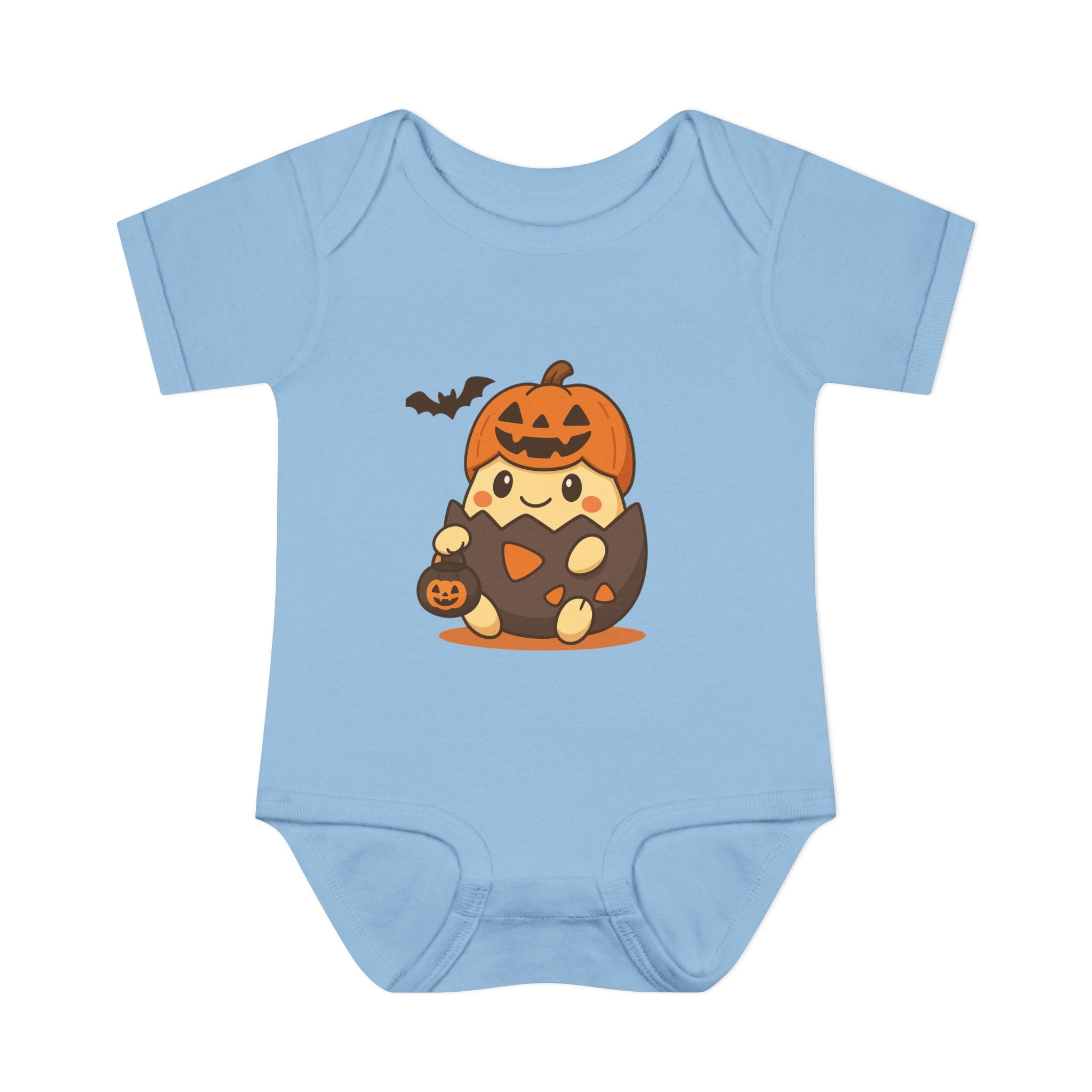 Halloween Anime Infant Baby Rib Bodysuit