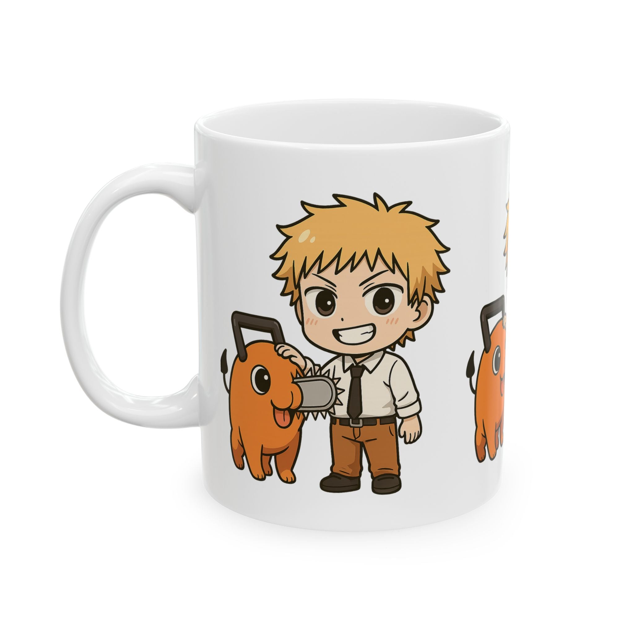 Chainsaw Man Anime  Ceramic Mug, (11oz, 15oz)
