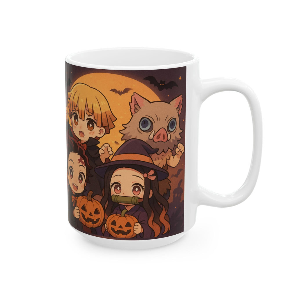 Anime Halloween Ceramic Mug, (11oz, 15oz)