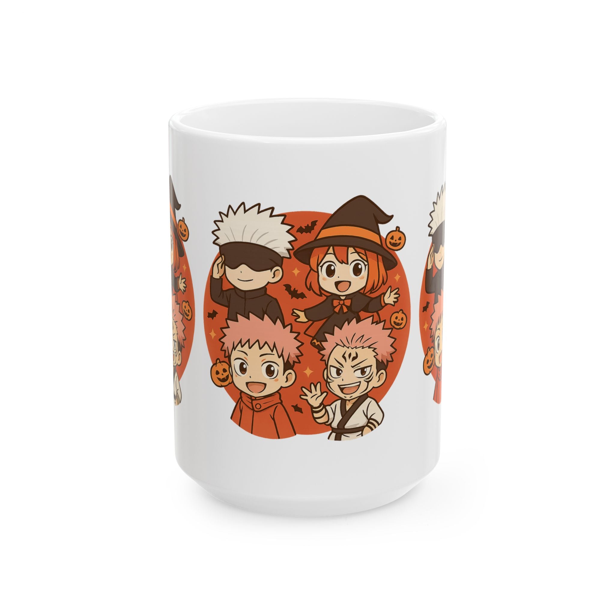 Jujutsu kaisen Halloween Anime Halloween Ceramic Mug, (11oz, 15oz)