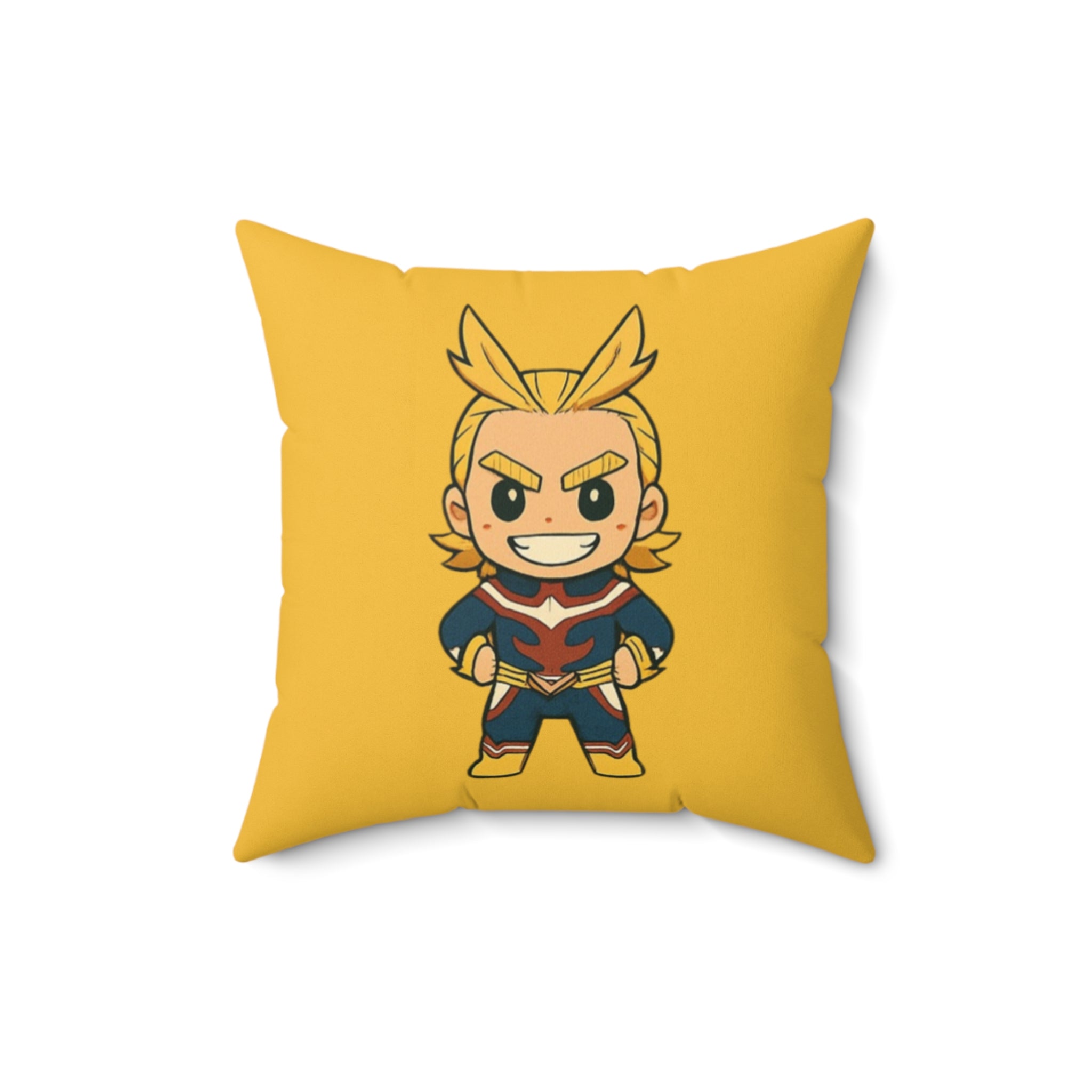 All Might Spun Polyester Square Pillow