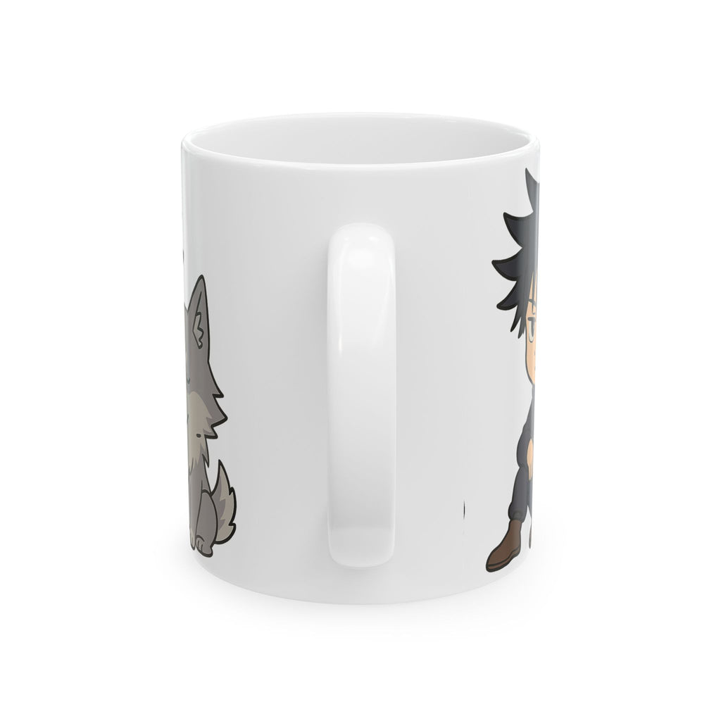 Megumi Anime Ceramic Mug, (11oz, 15oz)