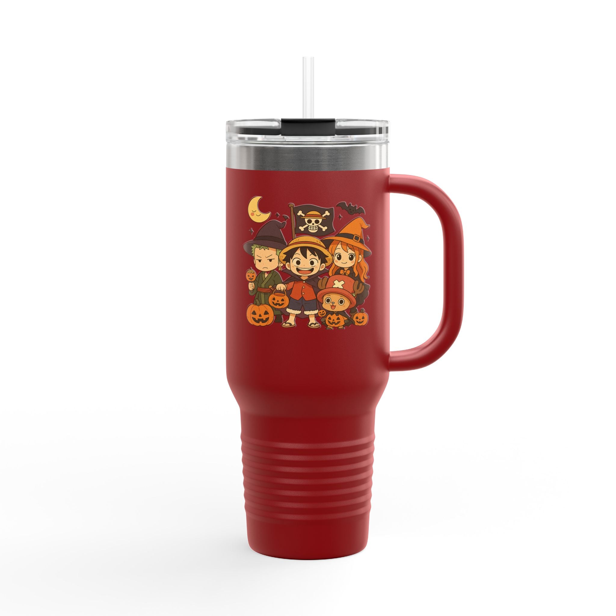 Anime one Piece Halloween Insulated Travel Mug, 40oz