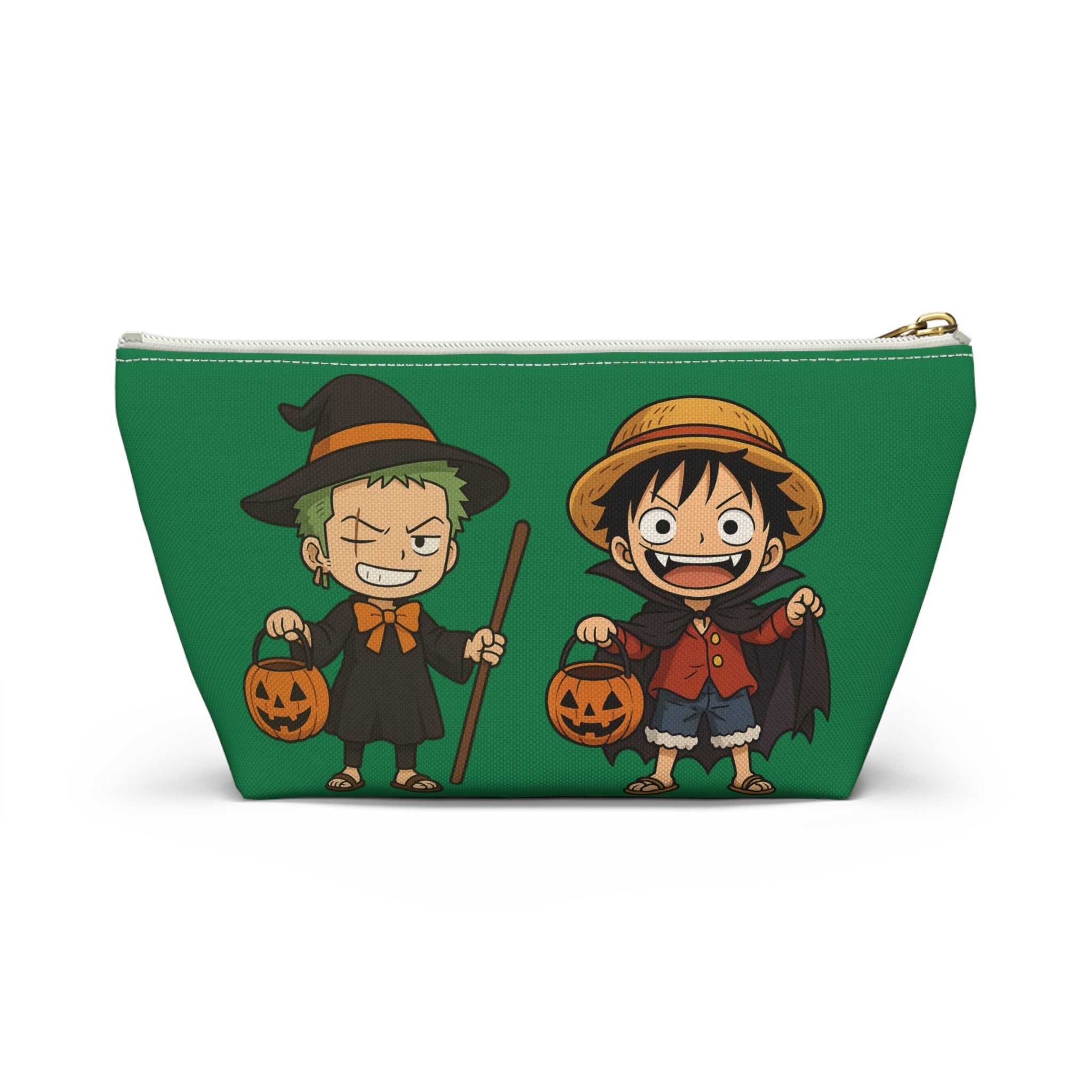 Luffy and Zoro Accessory Pouch w T-bottom