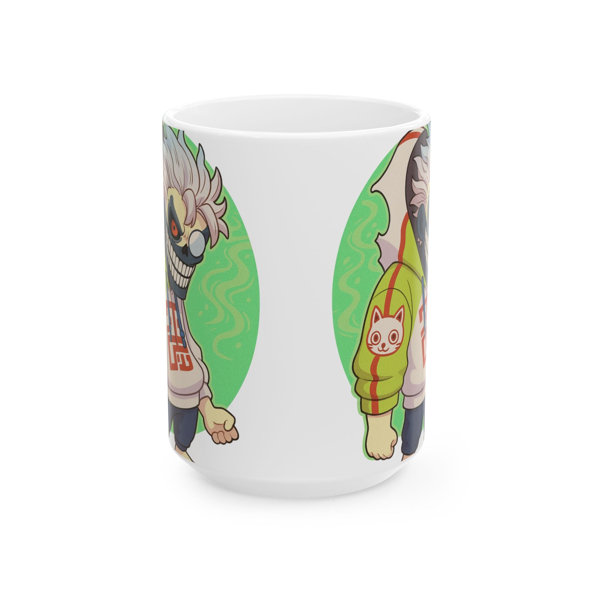 Dandadan Anime Ceramic Mug, (11oz, 15oz)