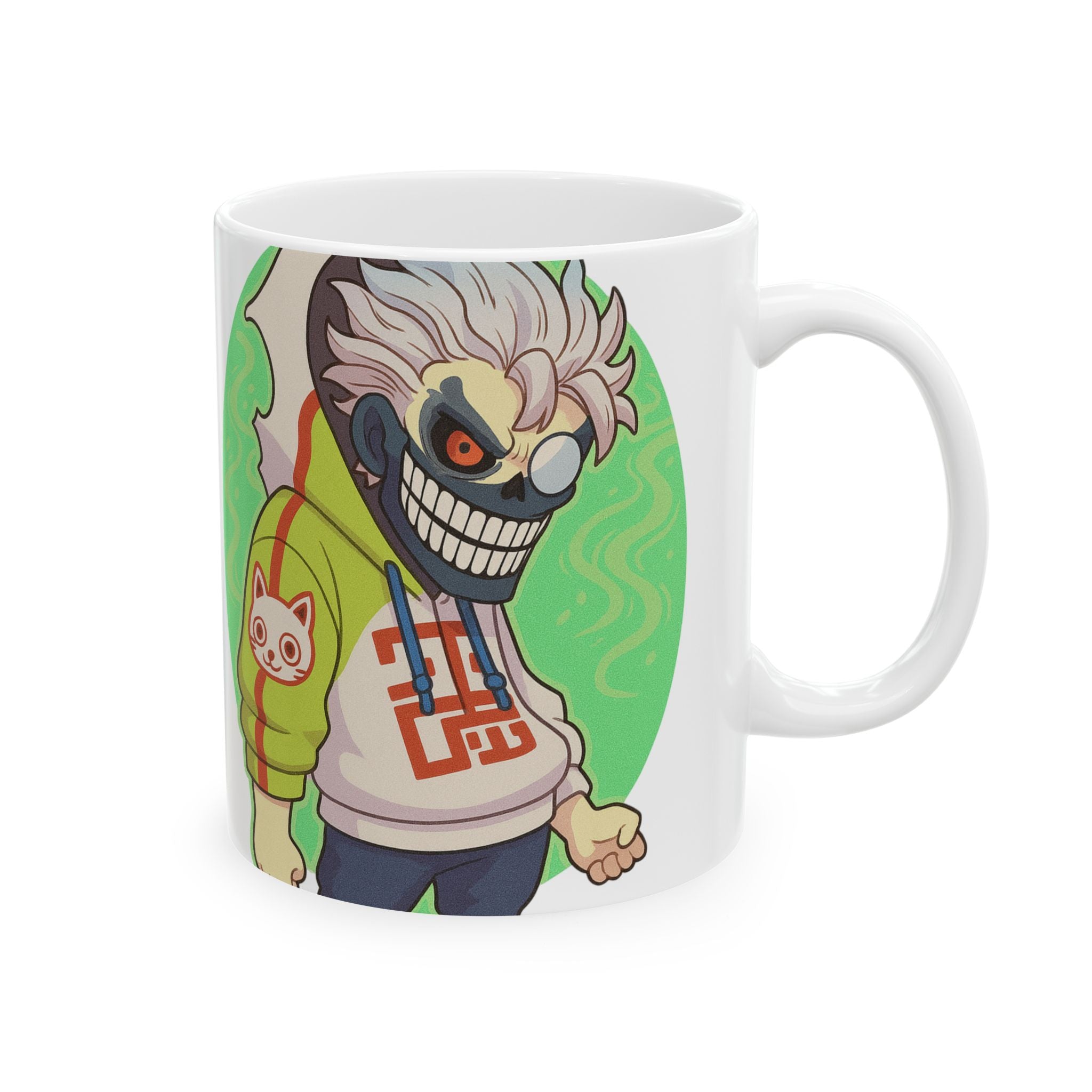 Dandadan Anime Ceramic Mug, (11oz, 15oz)