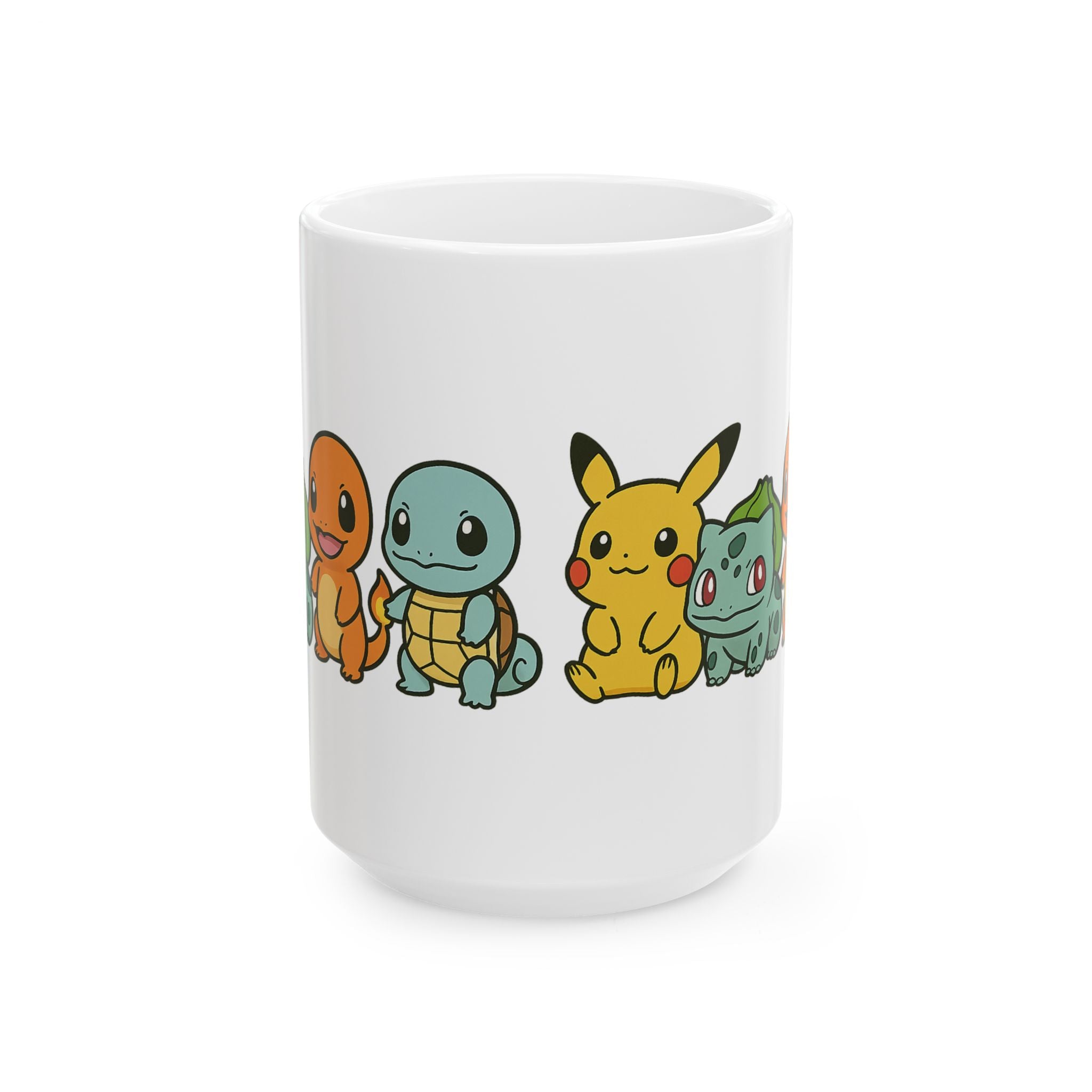 Chibi Anime Ceramic Mug, (11oz, 15oz)