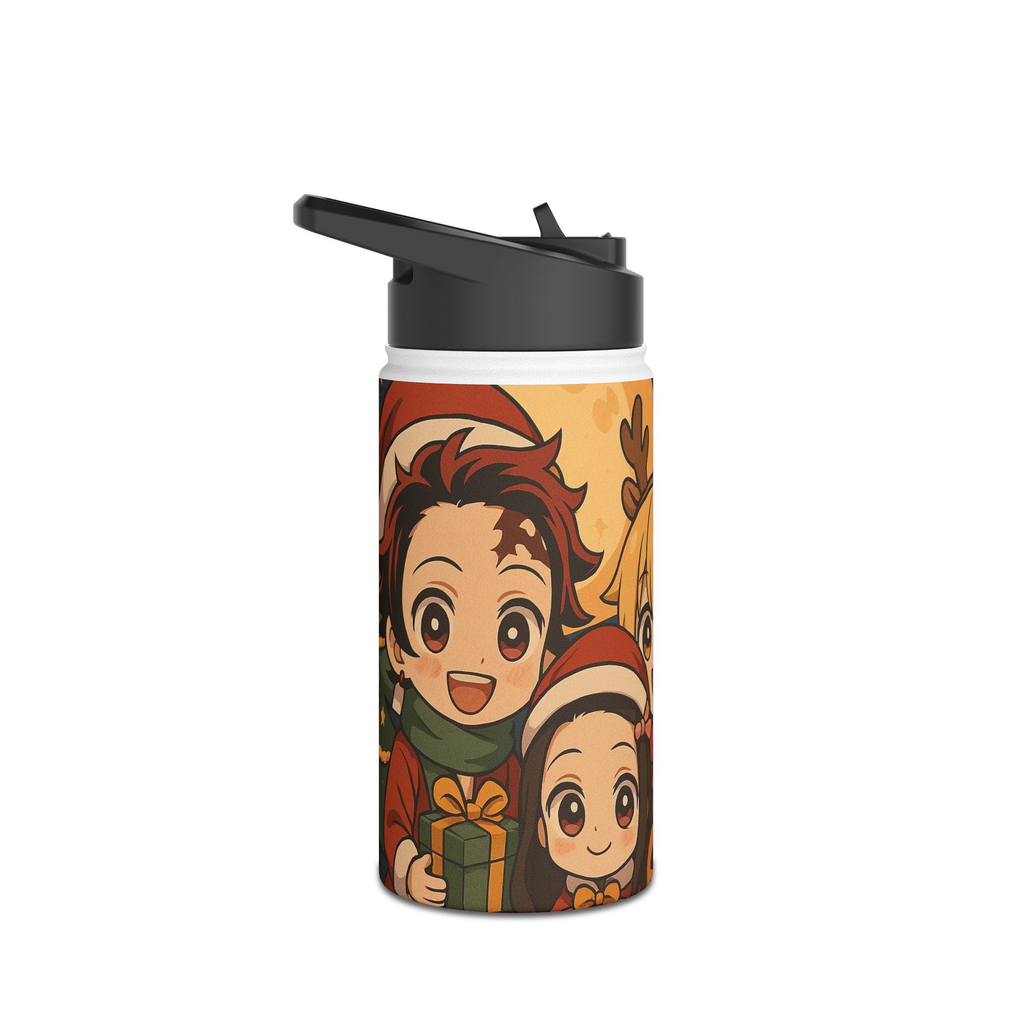 Anime Stainless Steel Water Bottle, Standard Lid