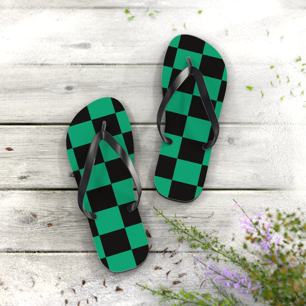 Anime Flip Flops - Cute Japanese Cartoon Style Sandals, Otaku Gift, Anime Lover Footwear, Summer Beach Shoes