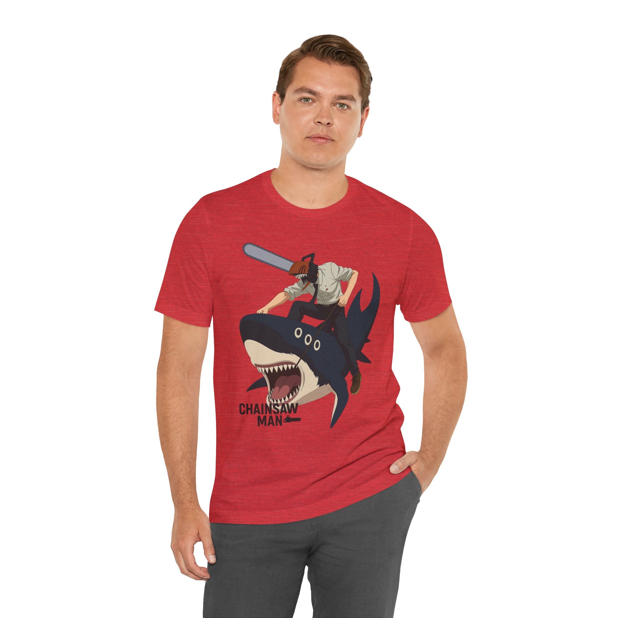 Chainsaw Man  Unisex Jersey Short Sleeve Tee