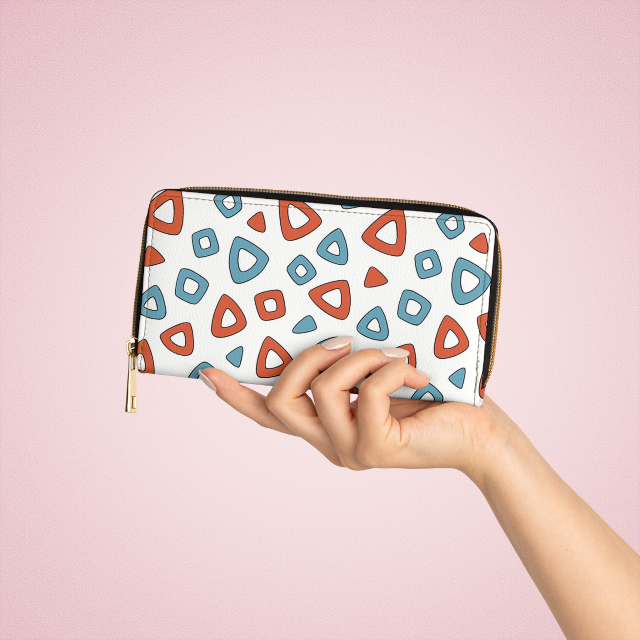 Anime Zipper Wallet, Japanese Cartoon Character Money Holder, Manga Graphic Print Purse, Anime Lover Gift, Comic Book Wallet, Geek