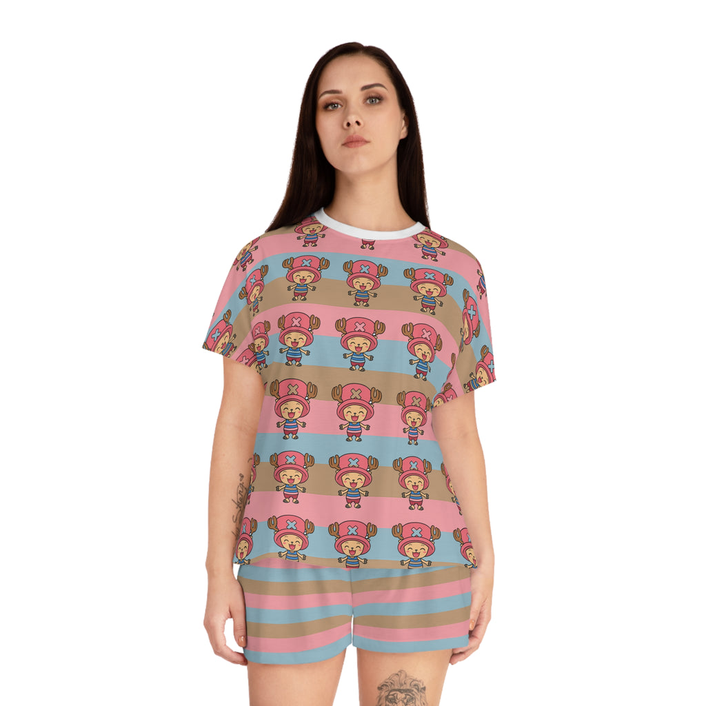 Chopper Women's Short Pajama Set (AOP)