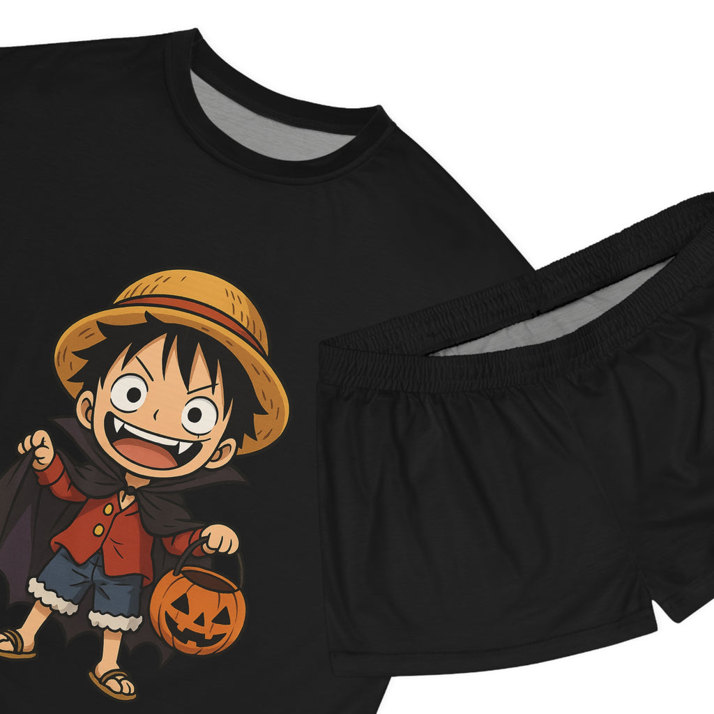 Luffy Halloween Women's Short Pajama Set