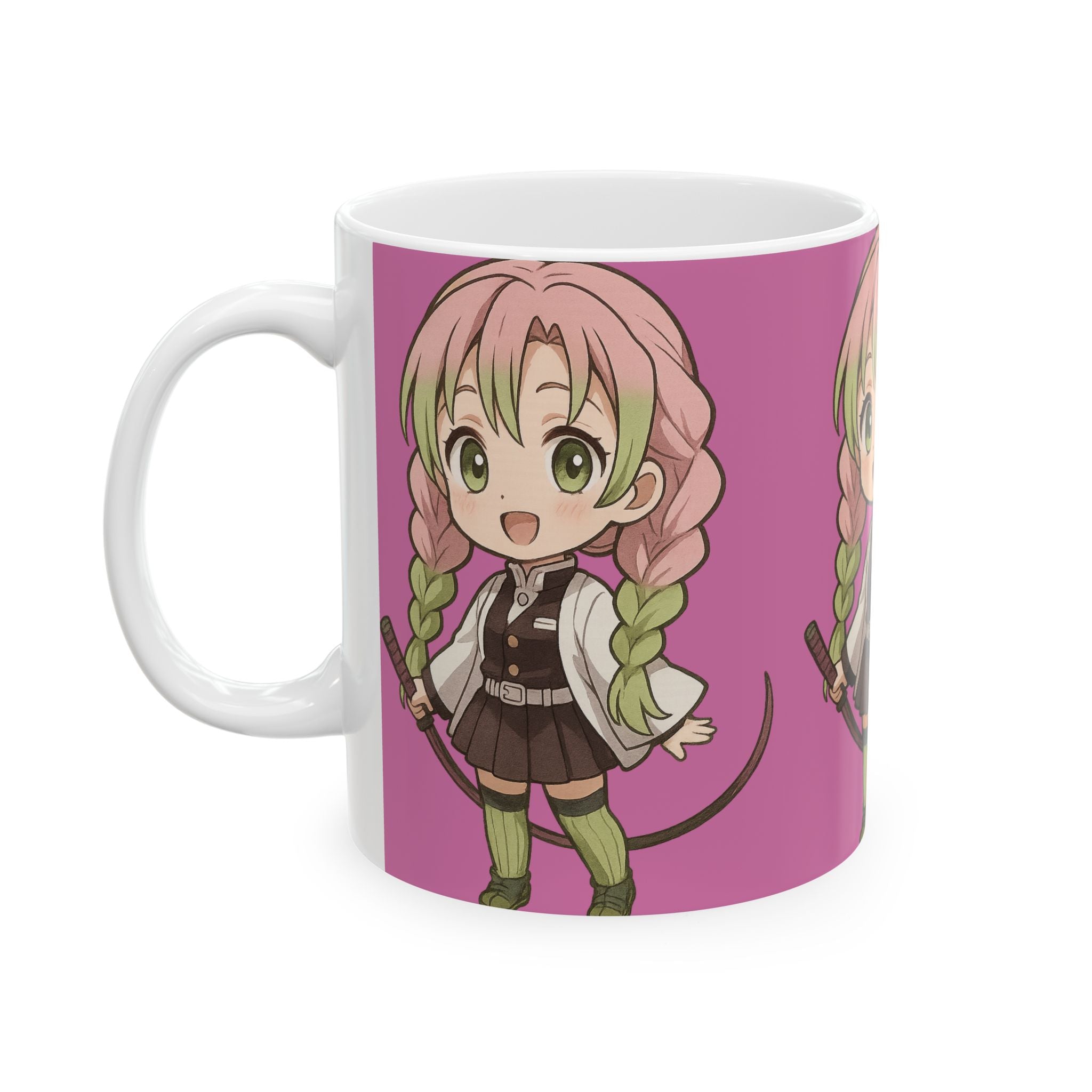 Demon Slayer Ceramic Mug, (11oz, 15oz)