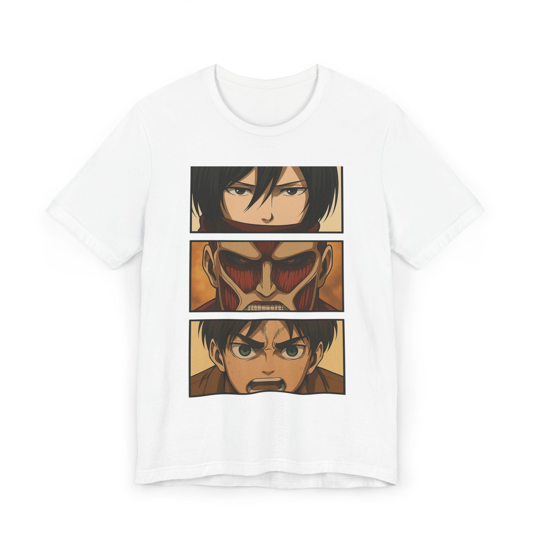 Attack on titan Anime Unisex Jersey T-Shirt