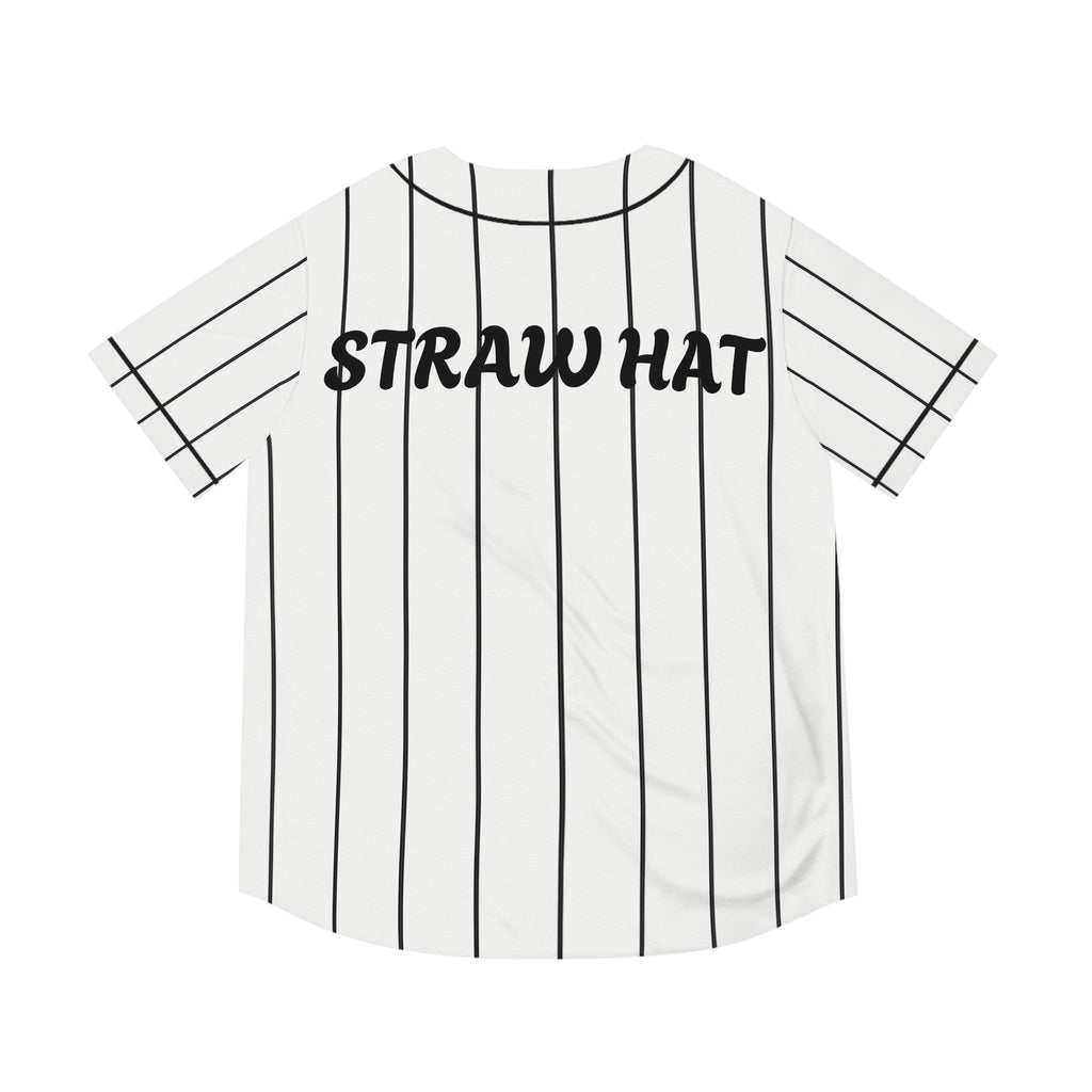 Straw Hat Baseball Jersey, Sport Shirt, Japanese Baseball Top