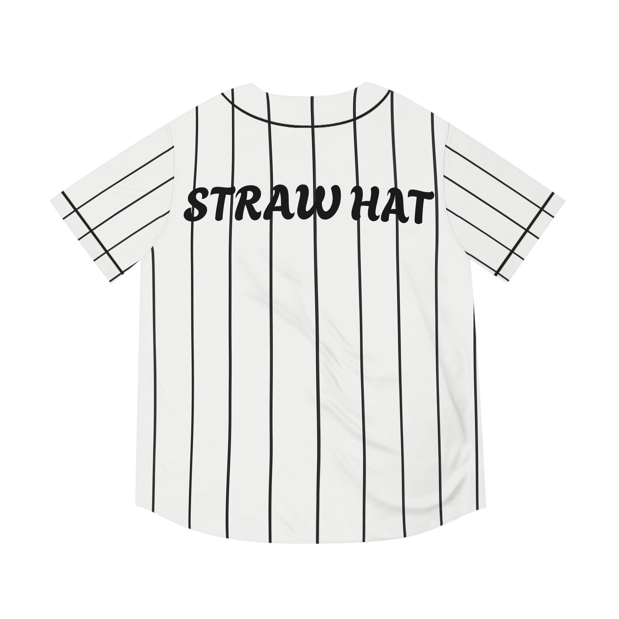 Straw Hat Baseball Jersey, Sport Shirt, Japanese Baseball Top