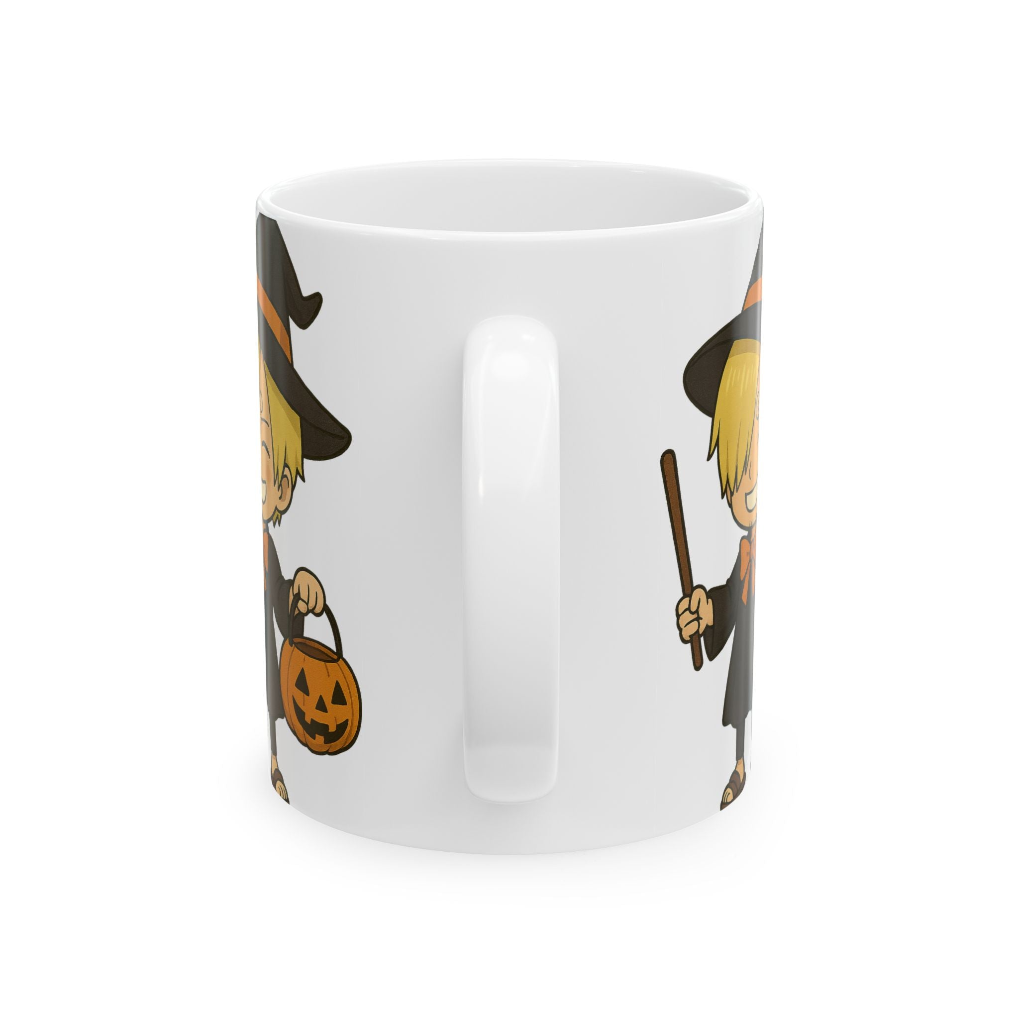 Halloween Sanji Anime Ceramic Mug, (11oz, 15oz)