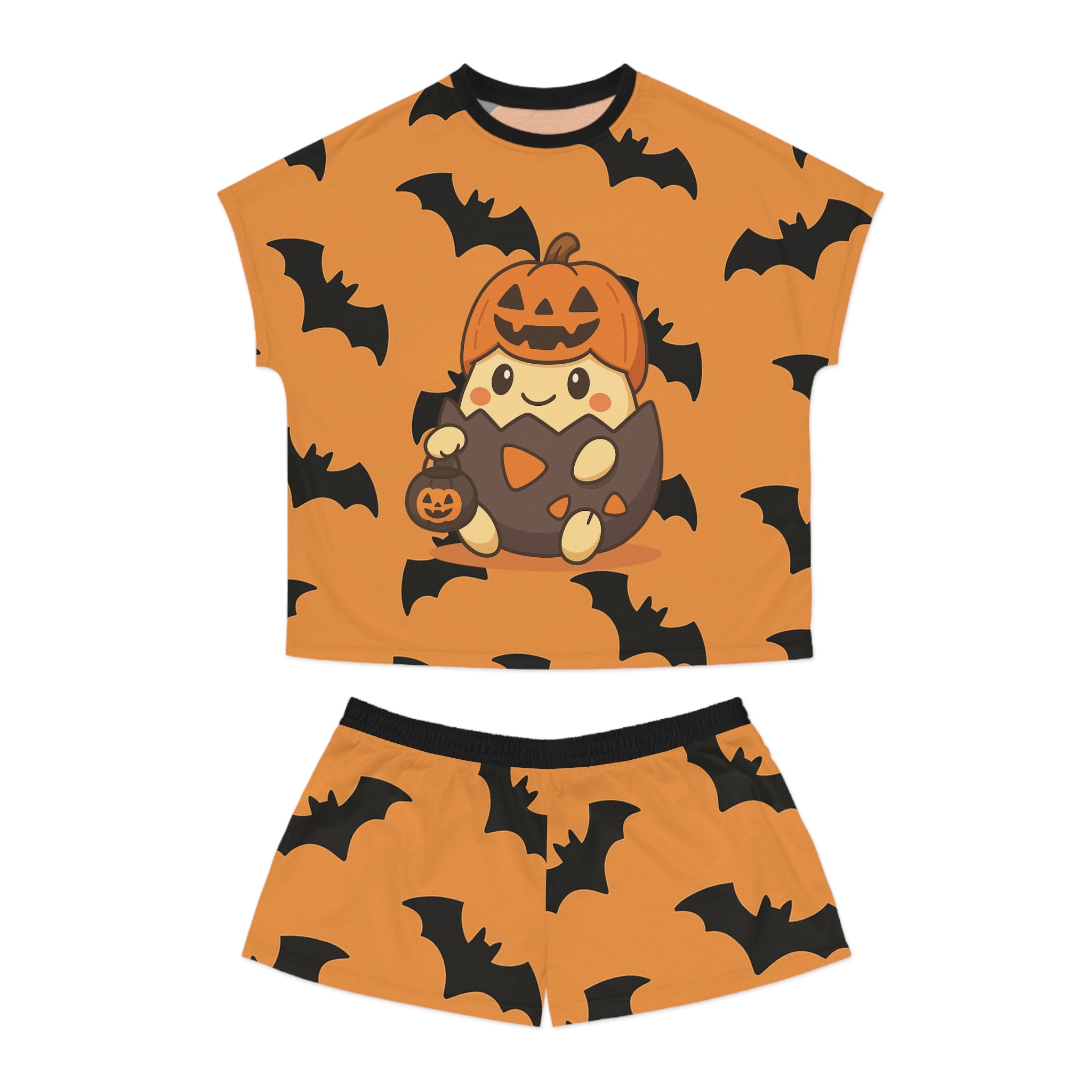 Anime Women's Short Pajama Set