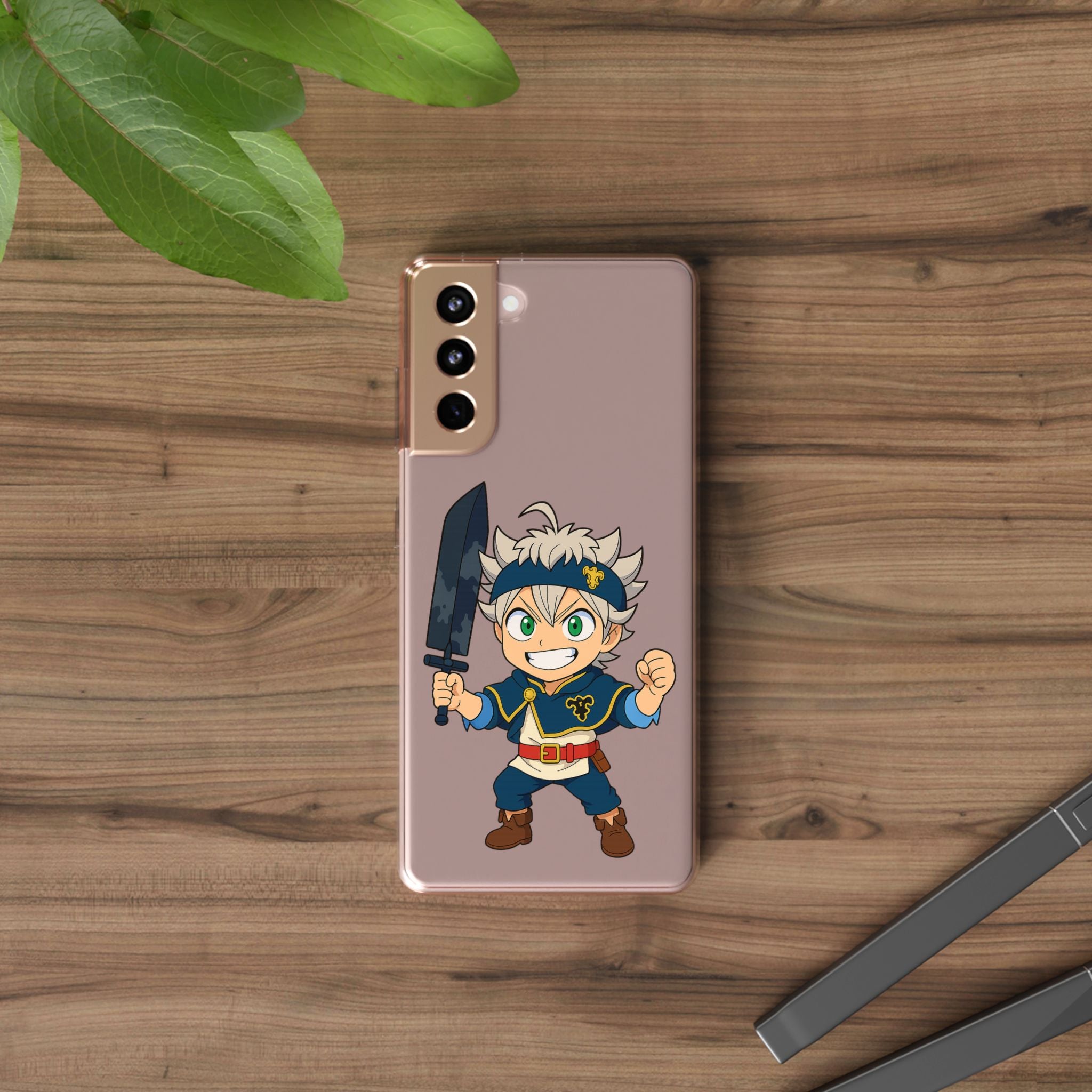 Black clover Clear Case