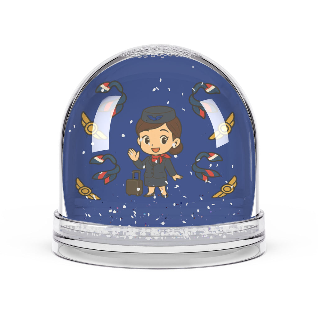 Flight Crew Snow Globe