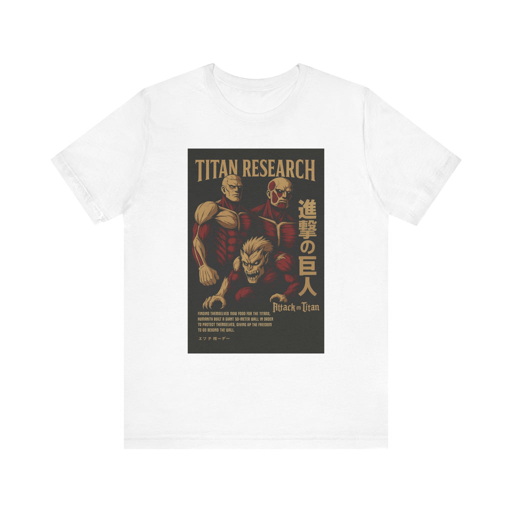 Attack on Titan Unisex Jersey Short Sleeve Tee