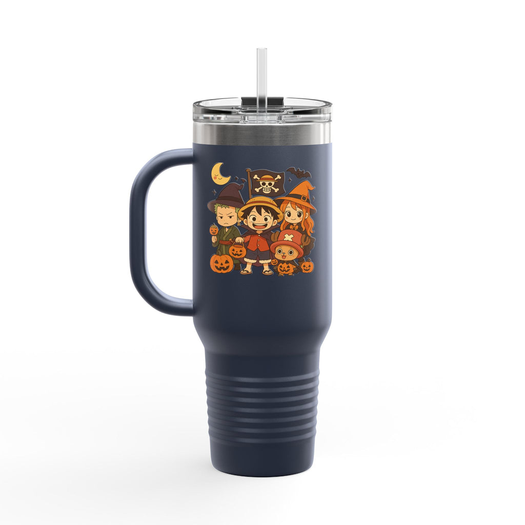 Anime one Piece Halloween Insulated Travel Mug, 40oz