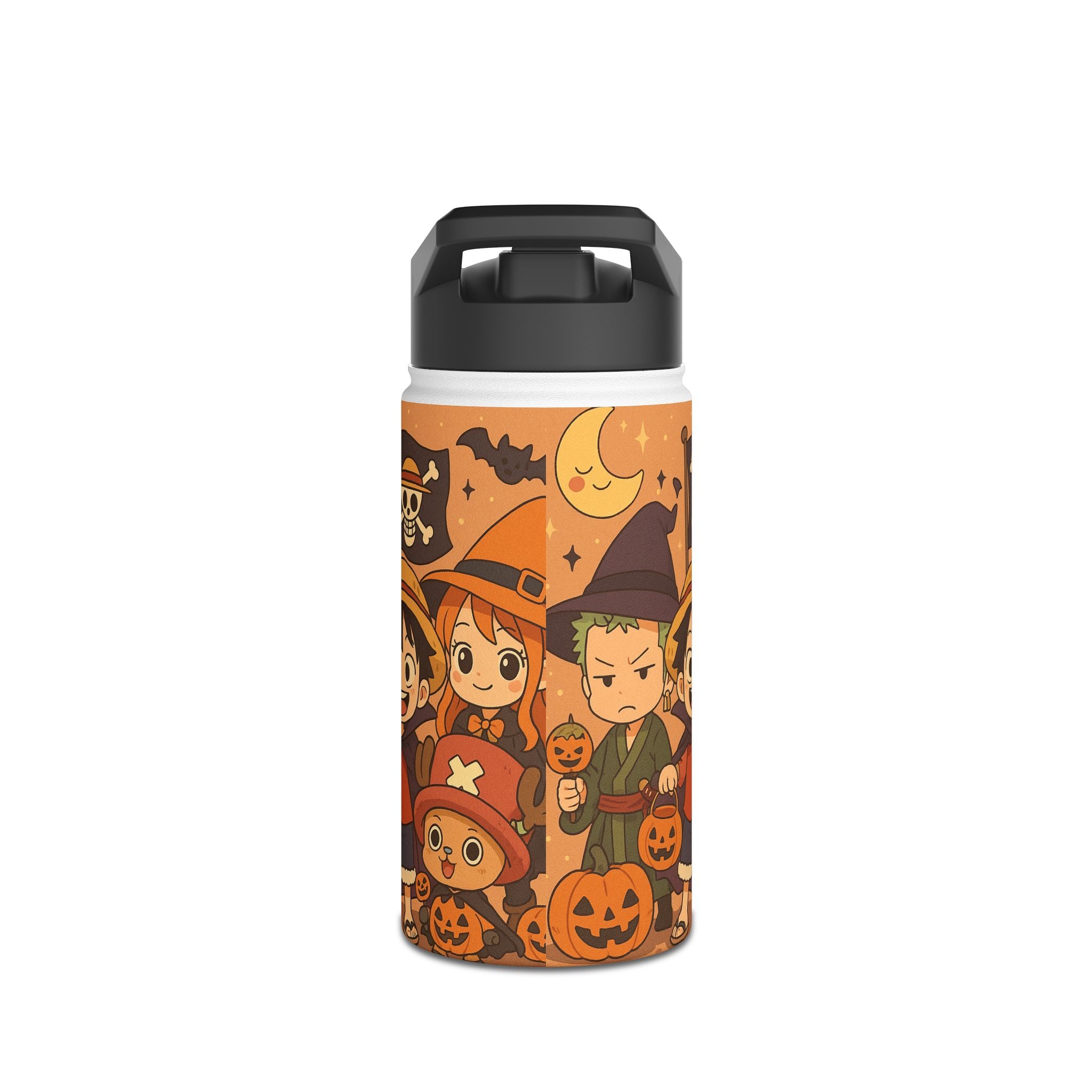 Anime Stainless Steel Water Bottle, Standard Lid