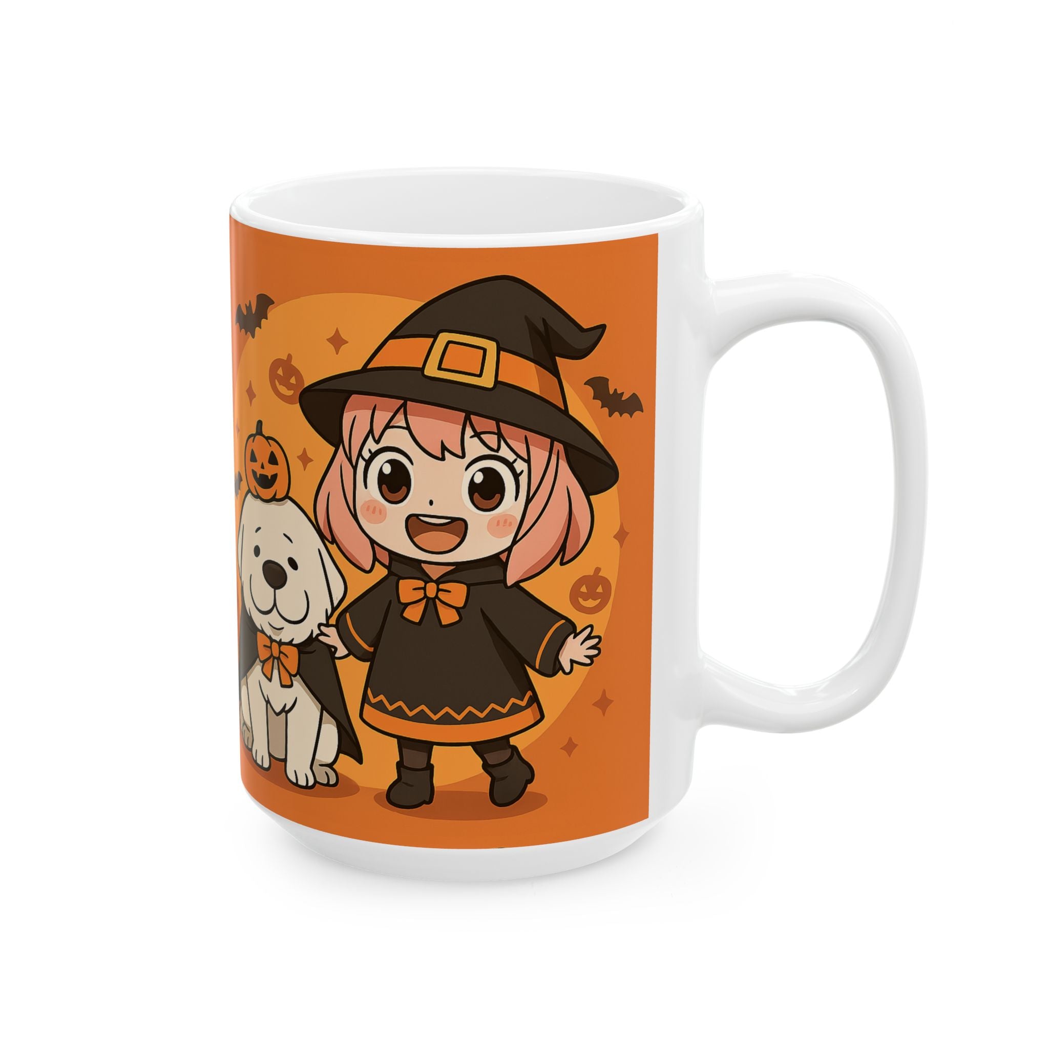 Spy x Family Anime Halloween Ceramic Mug, (11oz, 15oz)