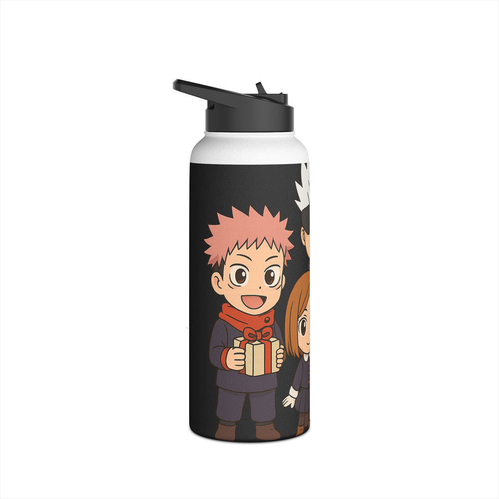 Jujutsu Kaisen Anime Stainless Steel Water Bottle, Standard Lid ( Solo Leveling)
