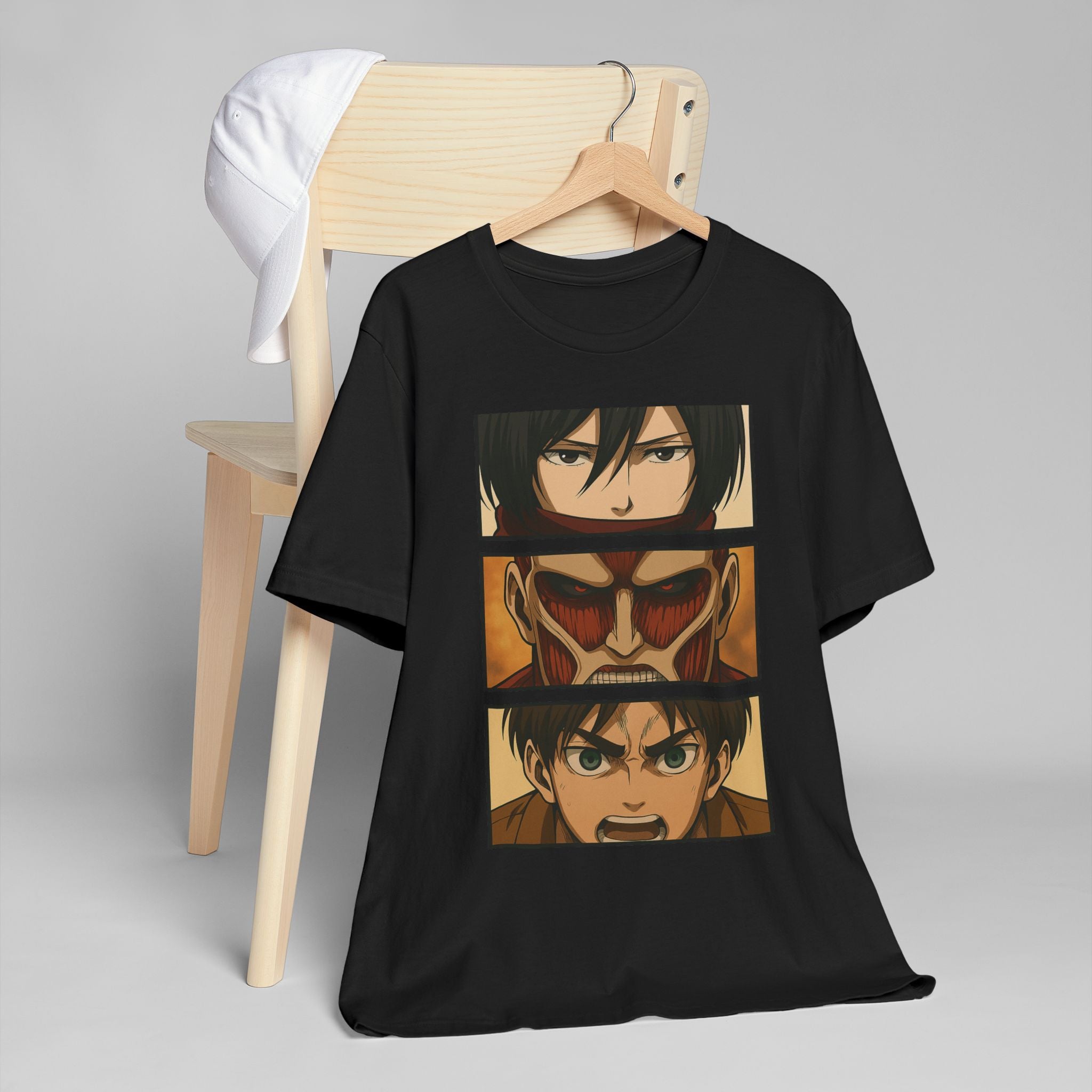 Attack on titan Anime Unisex Jersey T-Shirt