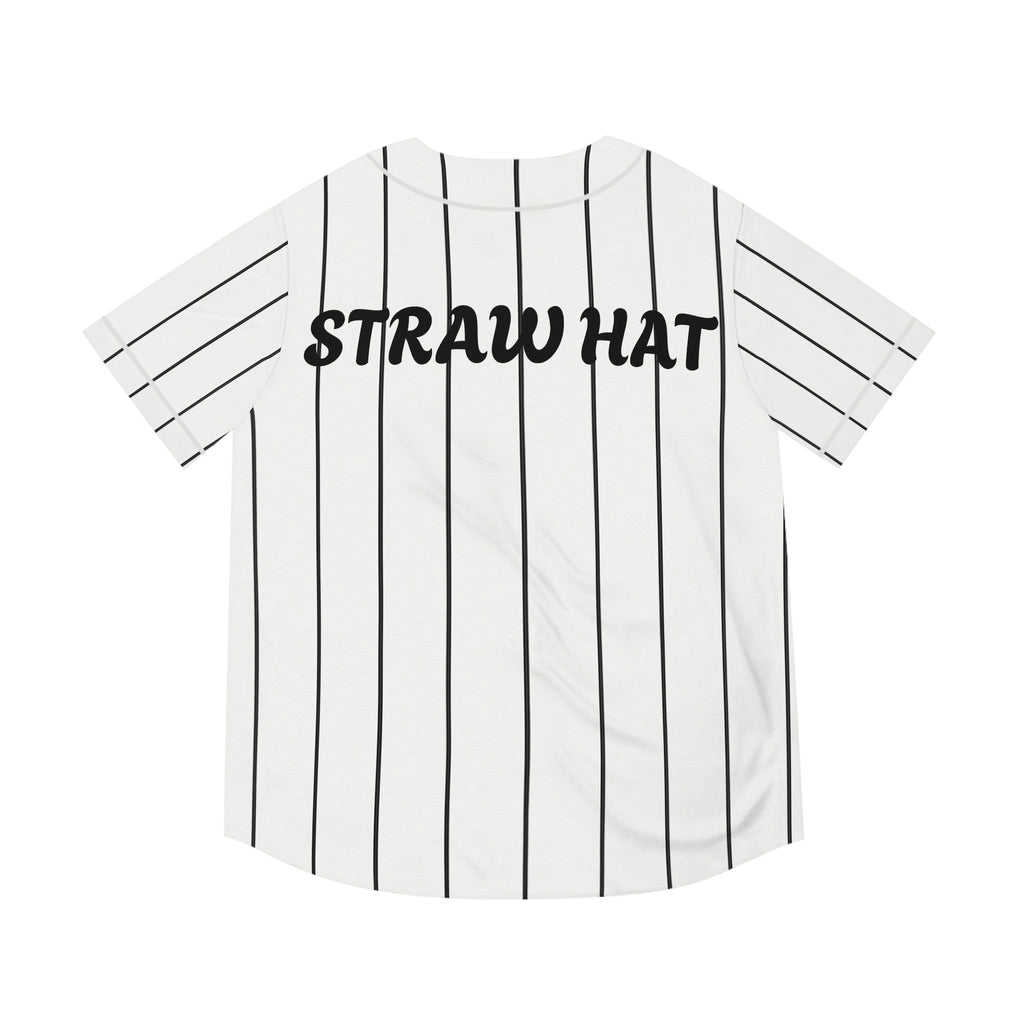 Straw Hat Baseball Jersey, Sport Shirt, Japanese Baseball Top