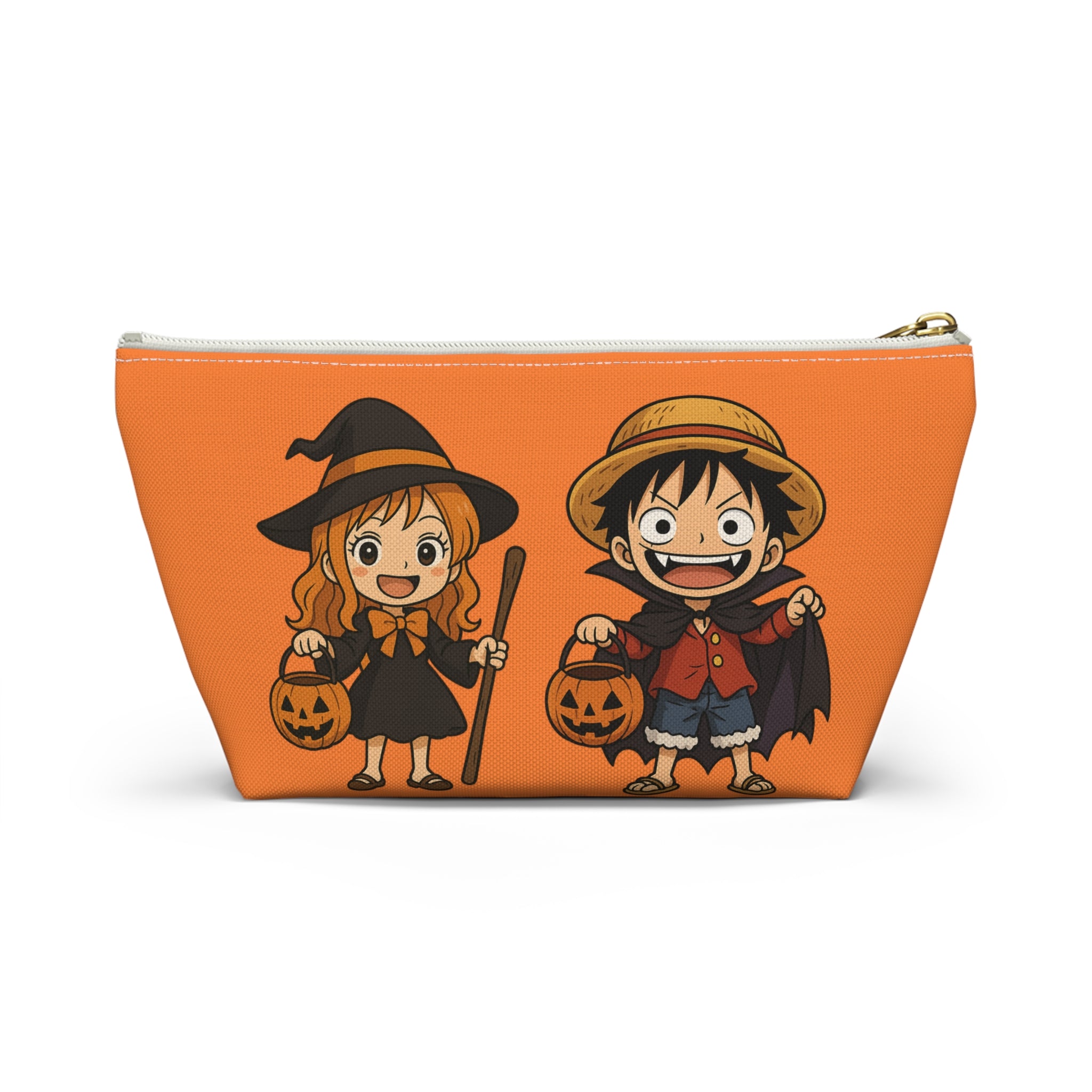 Luffy and Nami Accessory Pouch w T-bottom