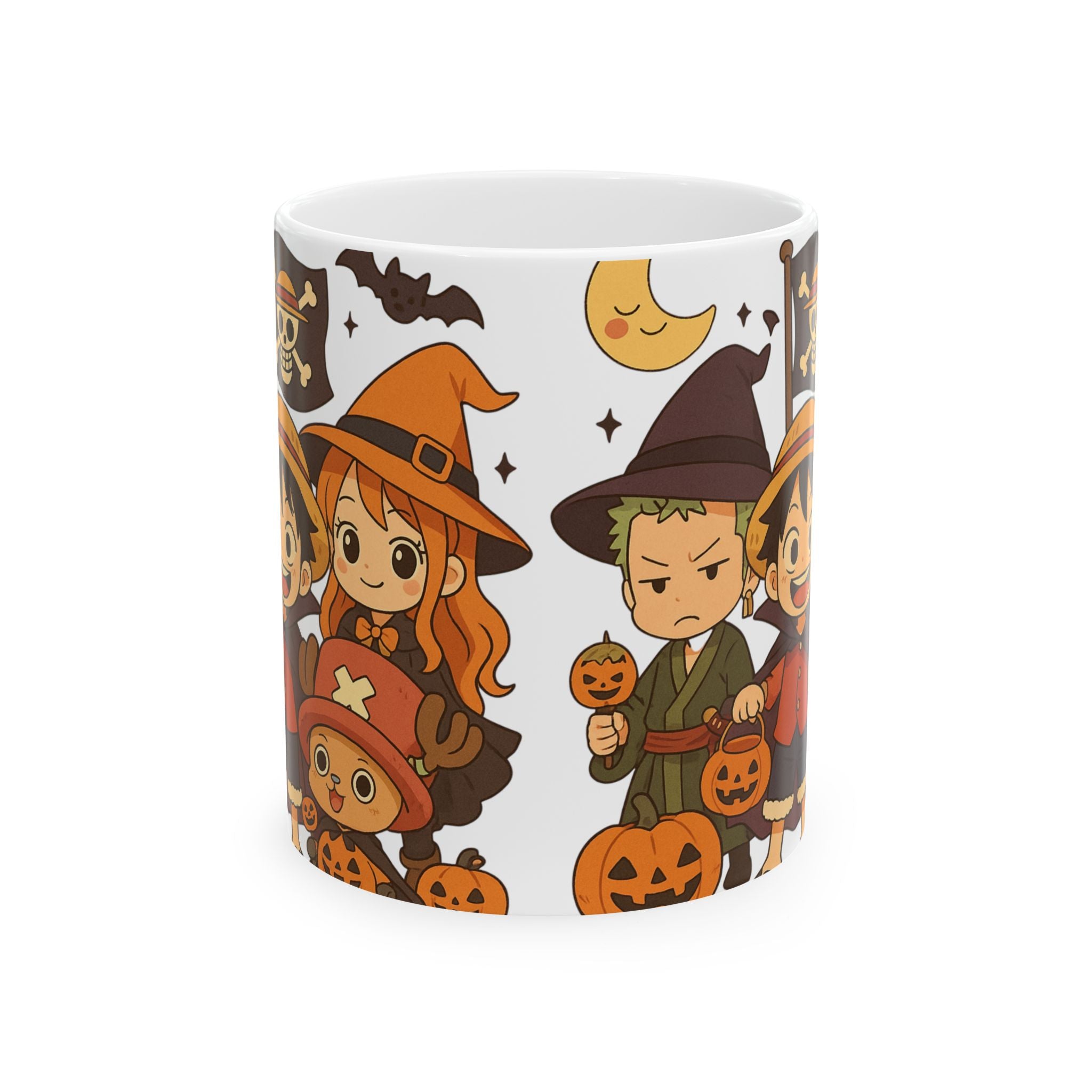 Halloween Anime Ceramic Mug, (11oz, 15oz)