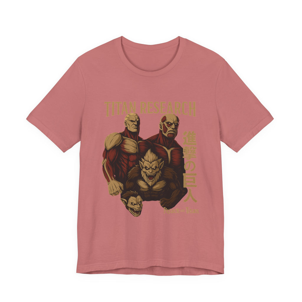 Attack on Titan Unisex Jersey Short Sleeve Tee