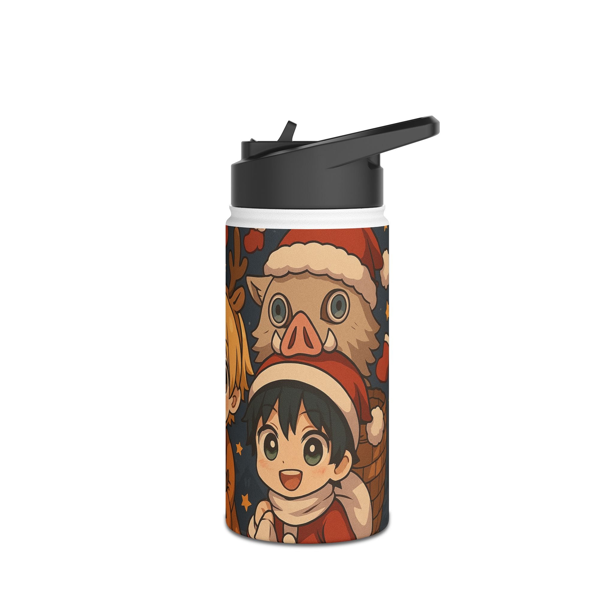 Anime Stainless Steel Water Bottle, Standard Lid